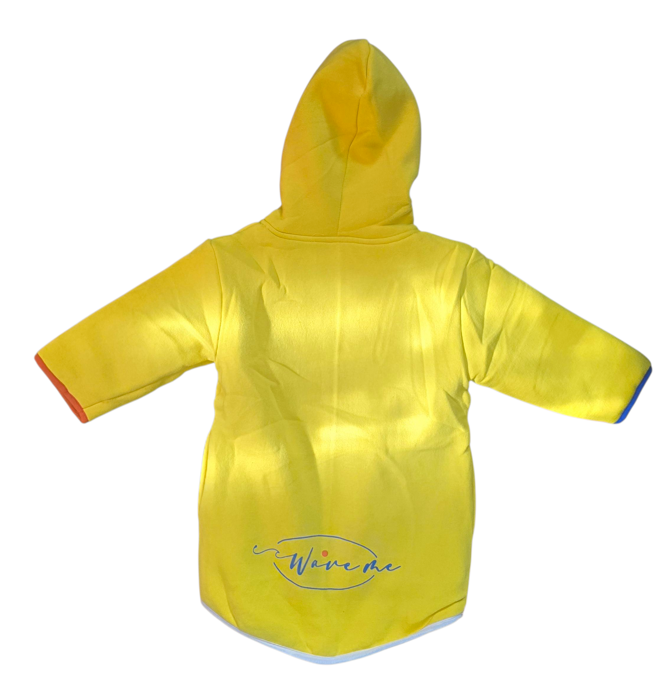 WaveMe Kids Happy Yellow StayDri Long Hoody