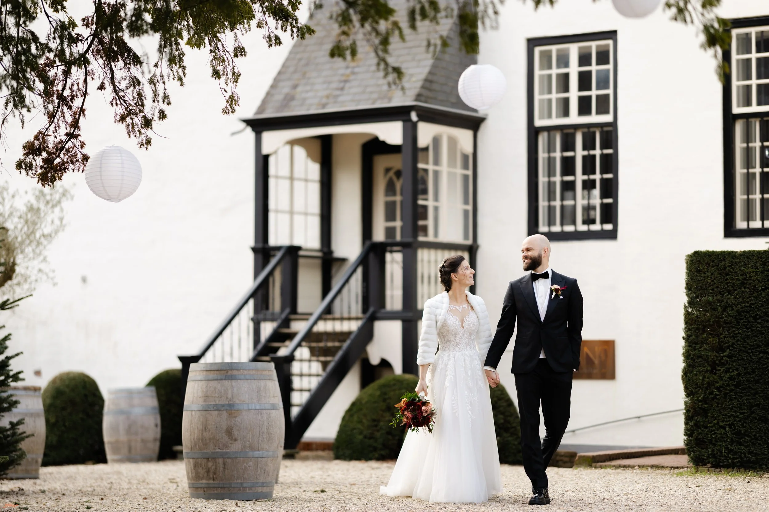 Winterbruiloft bij Slot Doddendael in Ewijk | Yvonne &amp; Robin