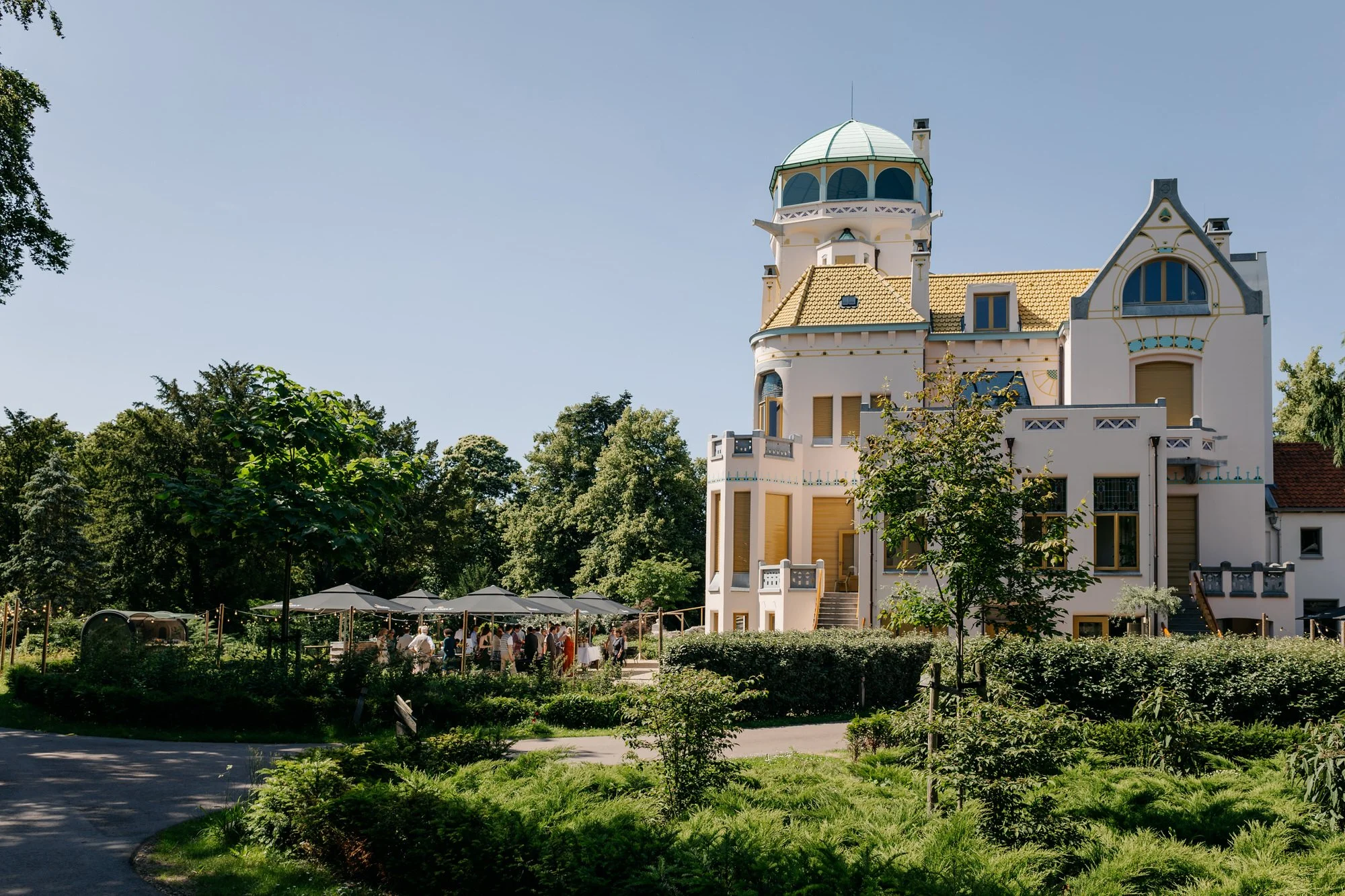  Jachtslot Mookerheide in Mook gefotografeerd door trouwfotograaf Nijmegen 