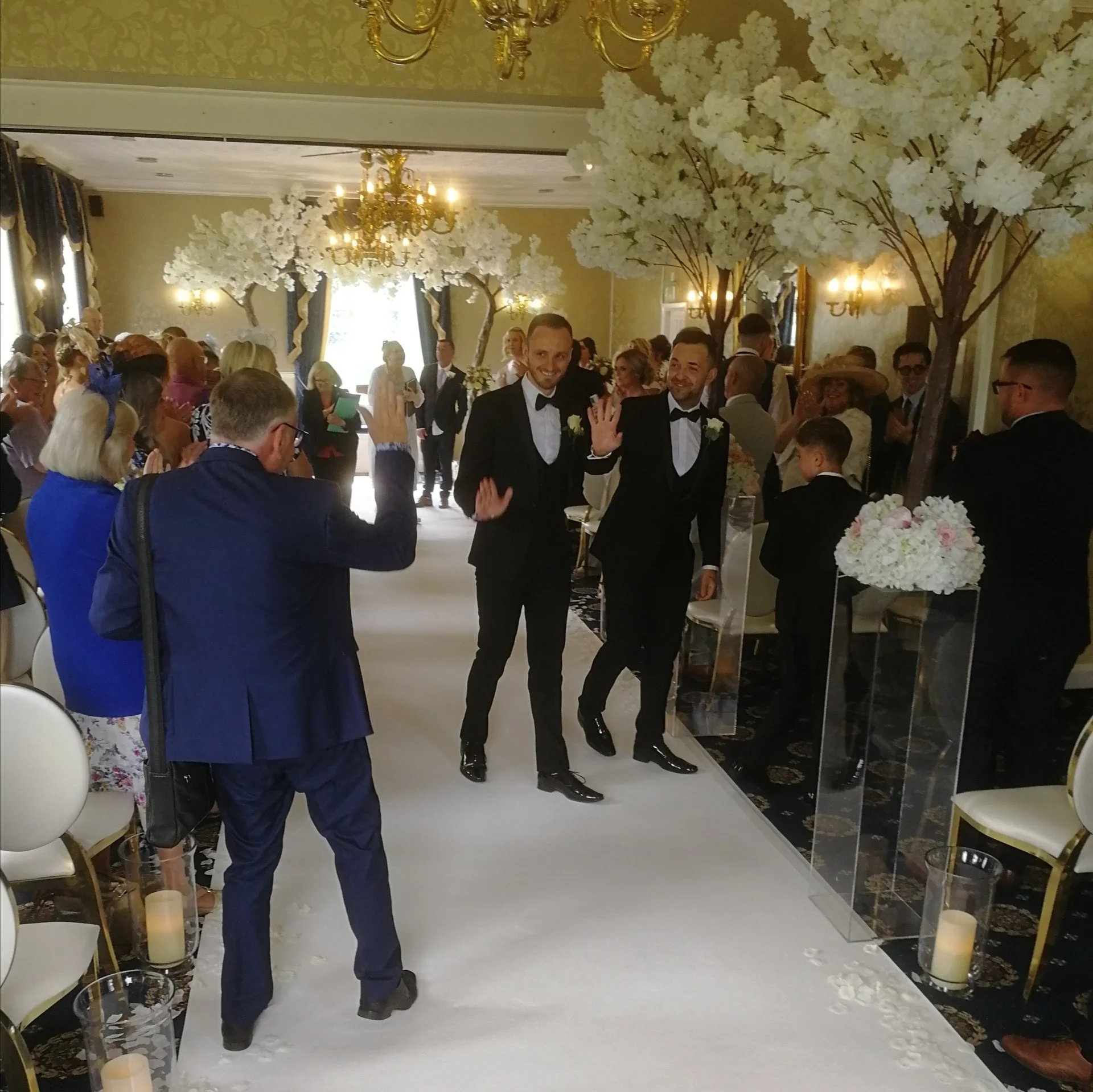 A Beautiful LGBTQ+ Wedding at Waterton Park Hotel, Wakefield