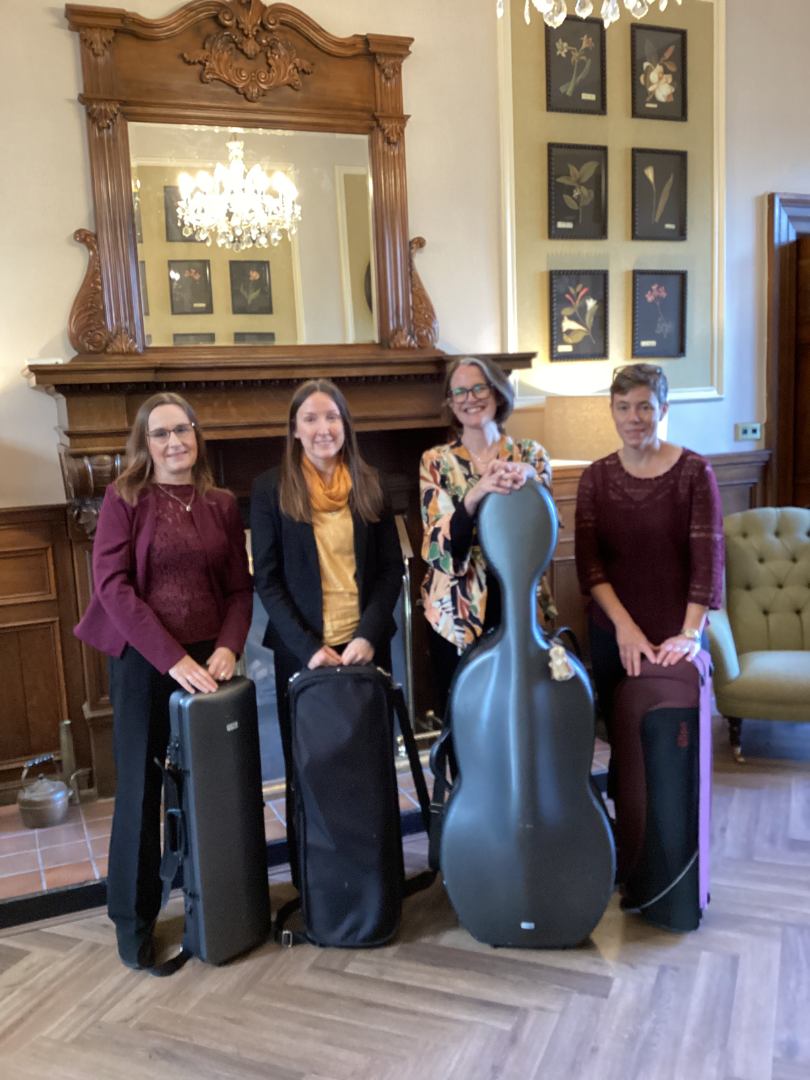 Baden Hall Wedding | west Yorkshire String Quartet | Luc &amp; Yasmin