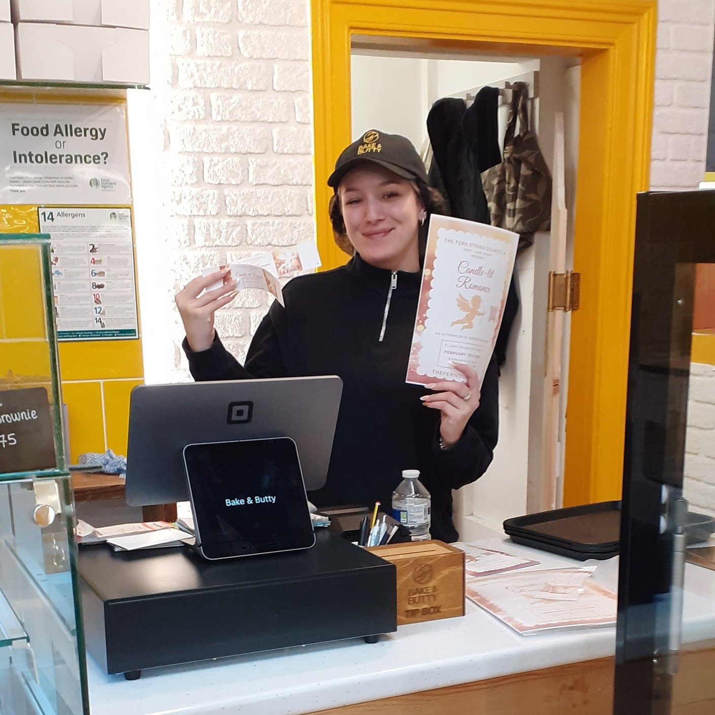 Bake &amp; Butty were showing us some love today! 💕 

We gave them two free tickets to our concert Candle-lit Romance on the 15th of February at Events at St John's 

Are they going to keep them for themselves, or are they going to gift them to thei