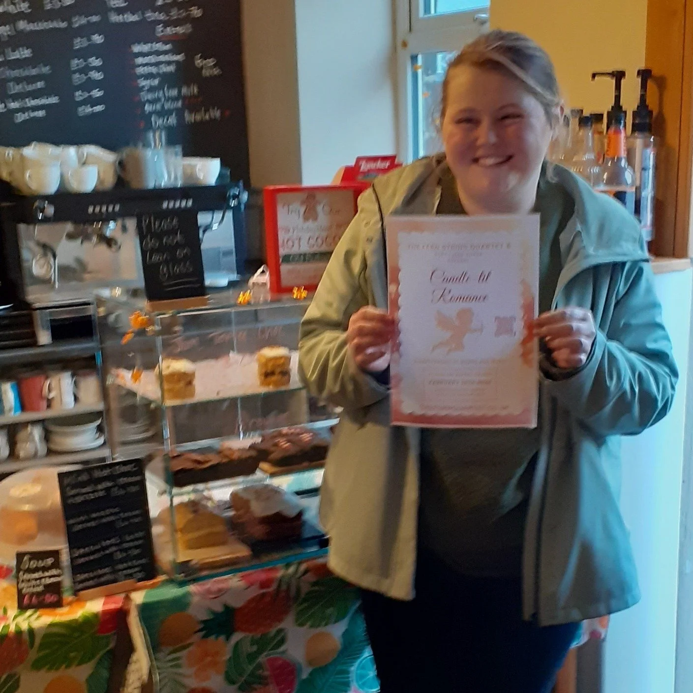 Laura from The Arthouse Cafe  were showing us some love today! 💕 

We gave them two free tickets to our concert Candle-lit Romance  on the 15th of February at Events at St John's 

Are they going to keep them for themselves, or are they going to gif