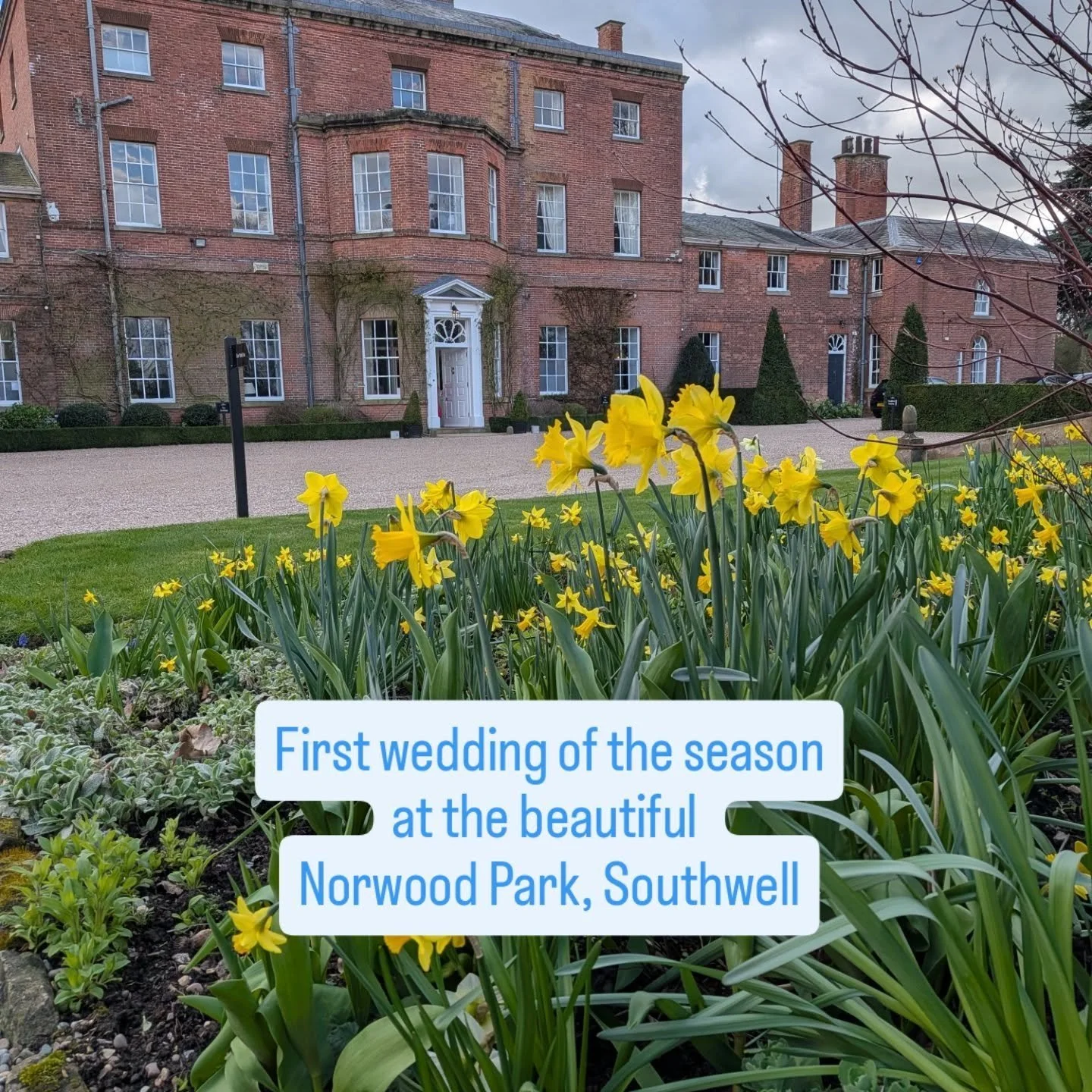 We were honoured to play at @norwoodparkestate today for a beautiful spring wedding reception. The sun shone through into the decedant drawing room. A big thanks to Hannah and Anne for joining us today.