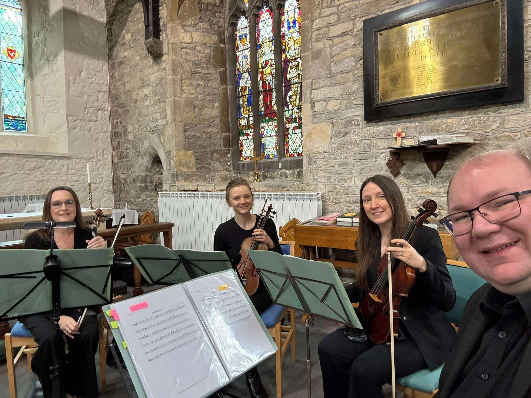 Elegant Church Wedding Music at St Andrew's Church, Kirton in Lindsey | Faye &amp; Peter