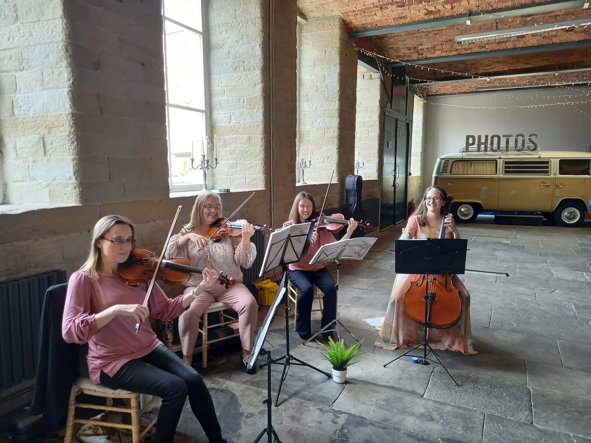 Wedding String Quartet at The Arches, Halifax
