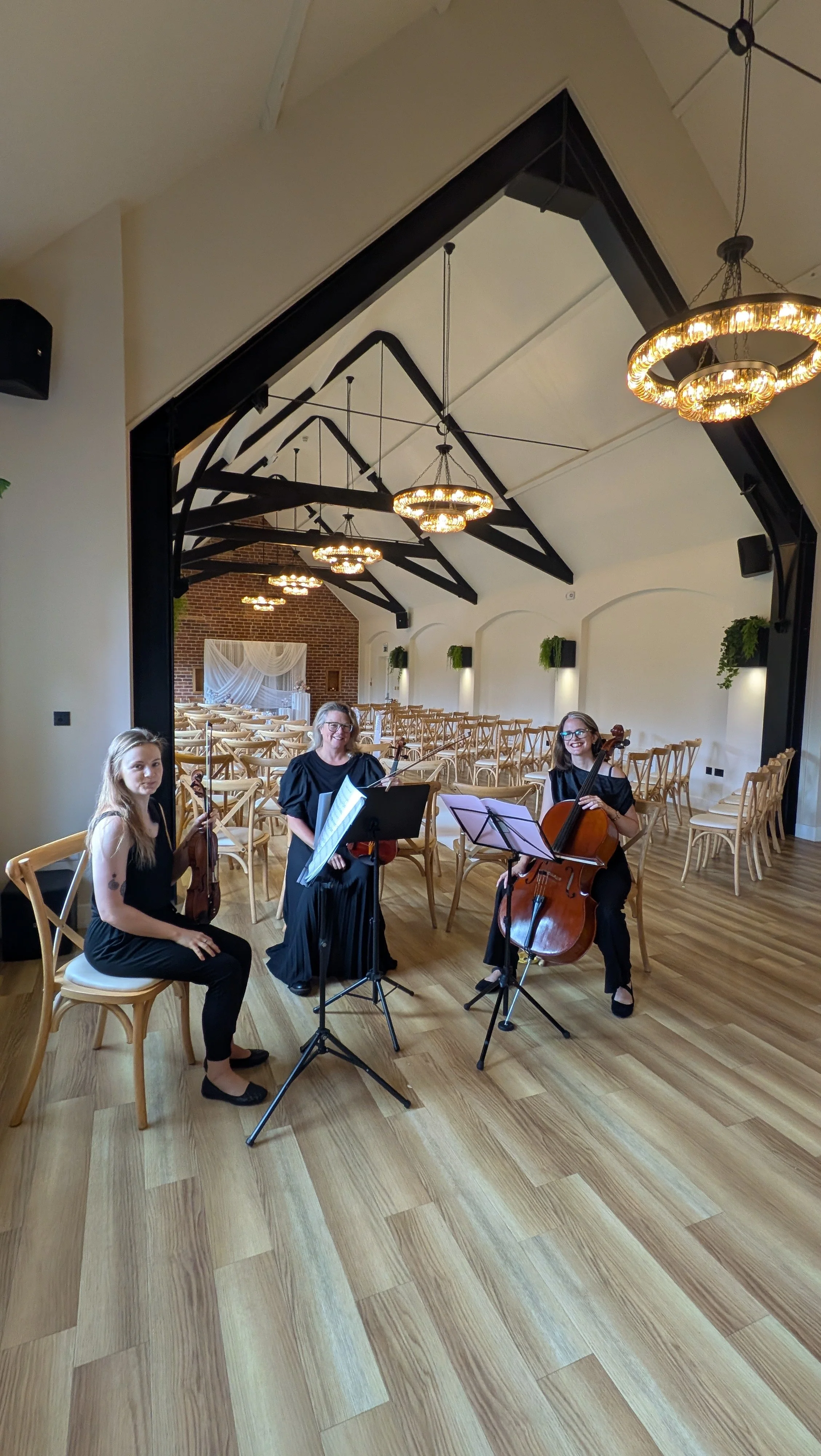 A Whistle Barns Wedding with Live Strings | Alex &amp; Katie