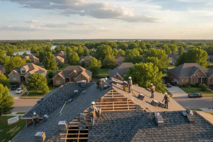 Clarksville in roofing