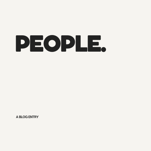 PEOPLE. 