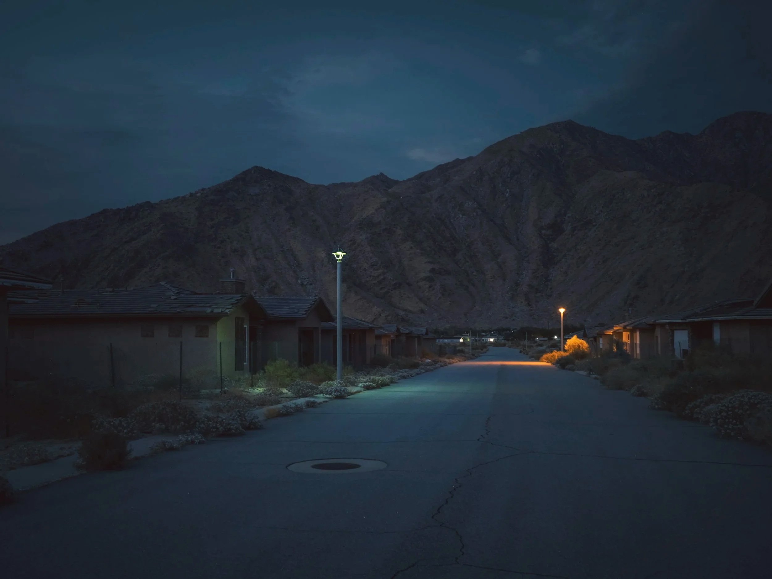 Twilight, looking South.