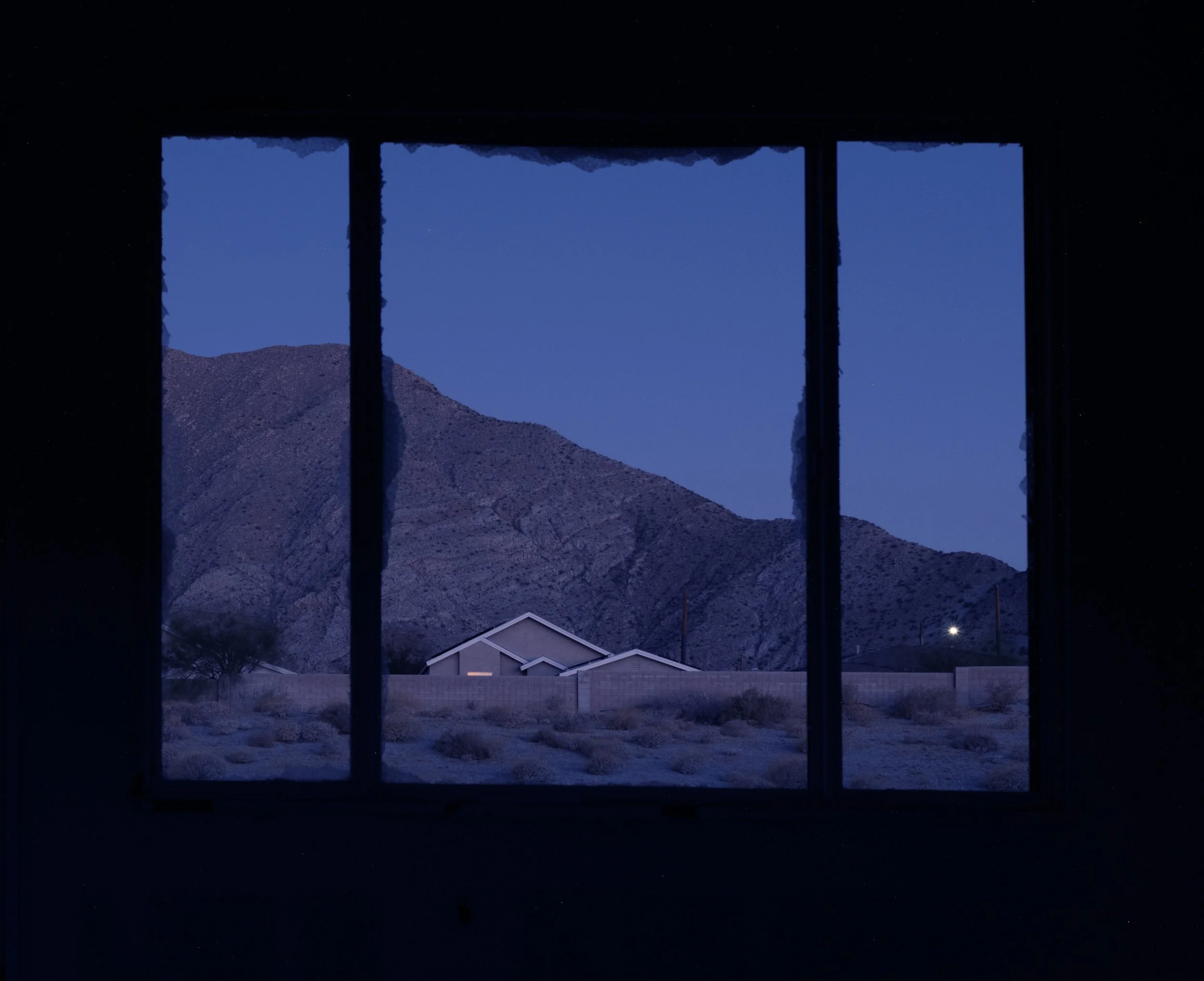 Bedroom Window at Dawn.
