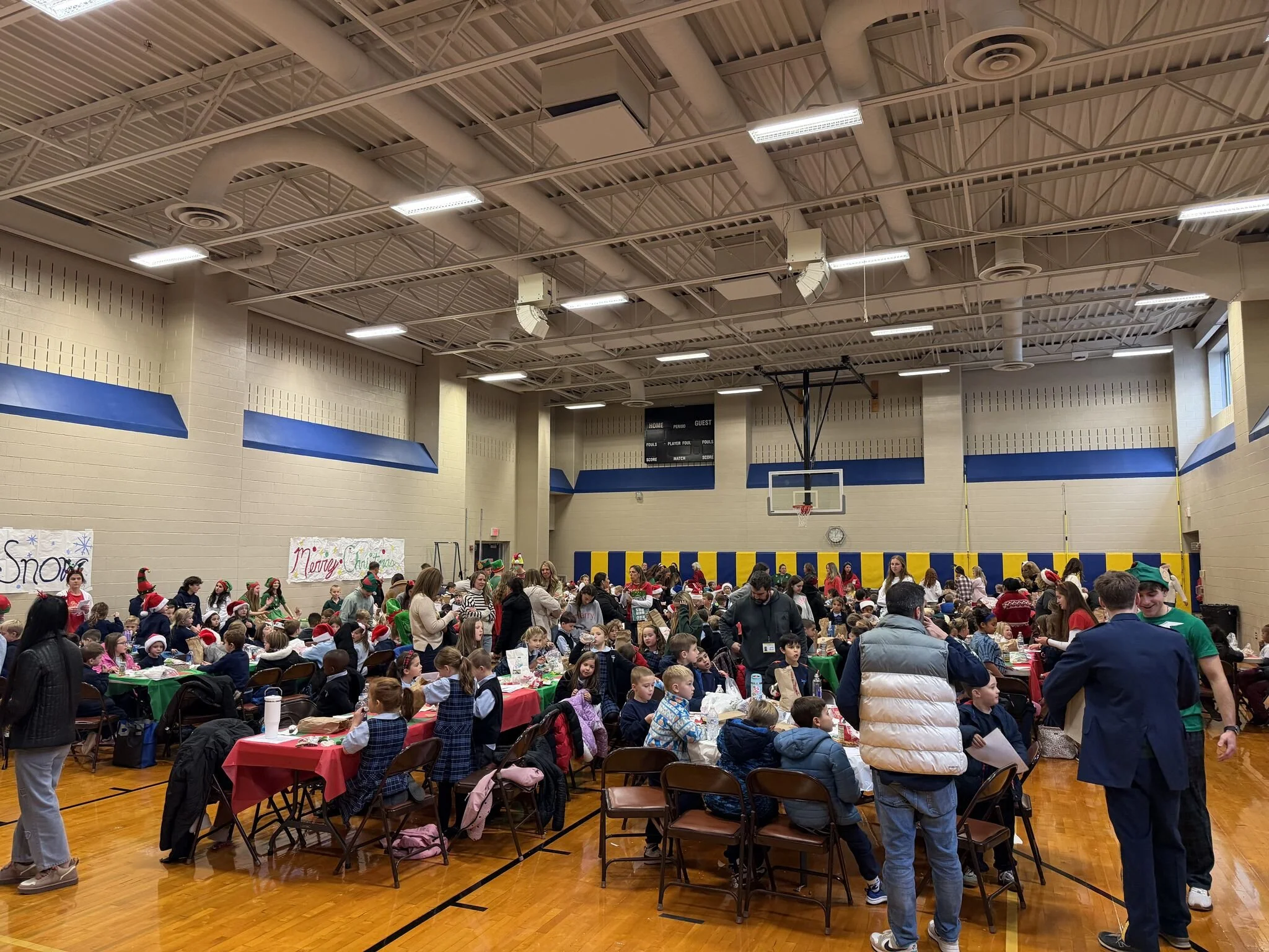Spreading Holiday Cheer at Pope John Paul II High School
