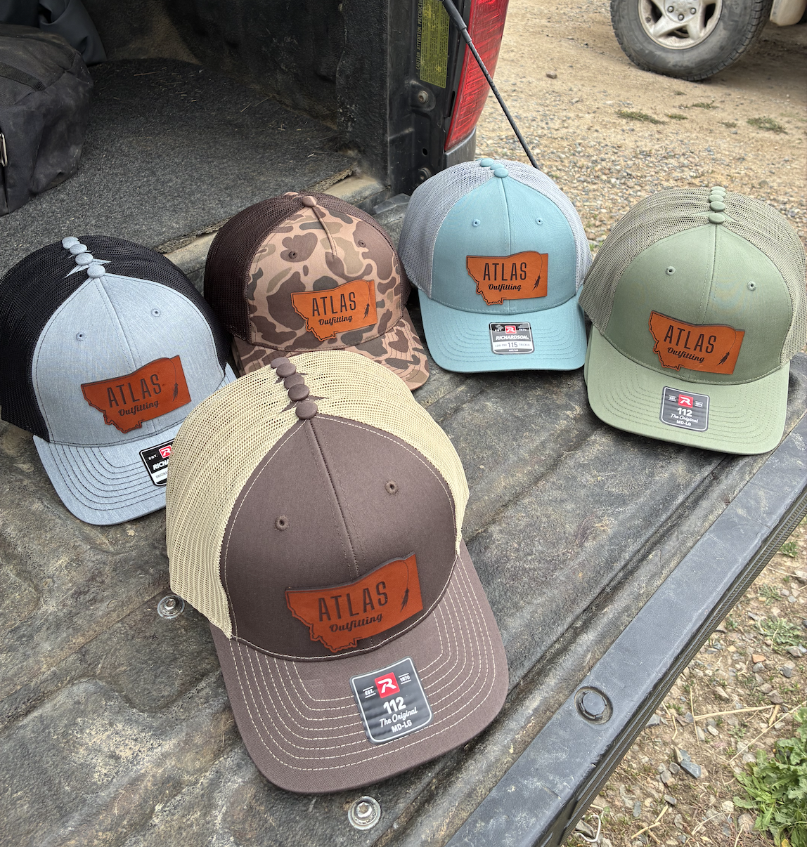 AO Leather Patch Richardson Hat