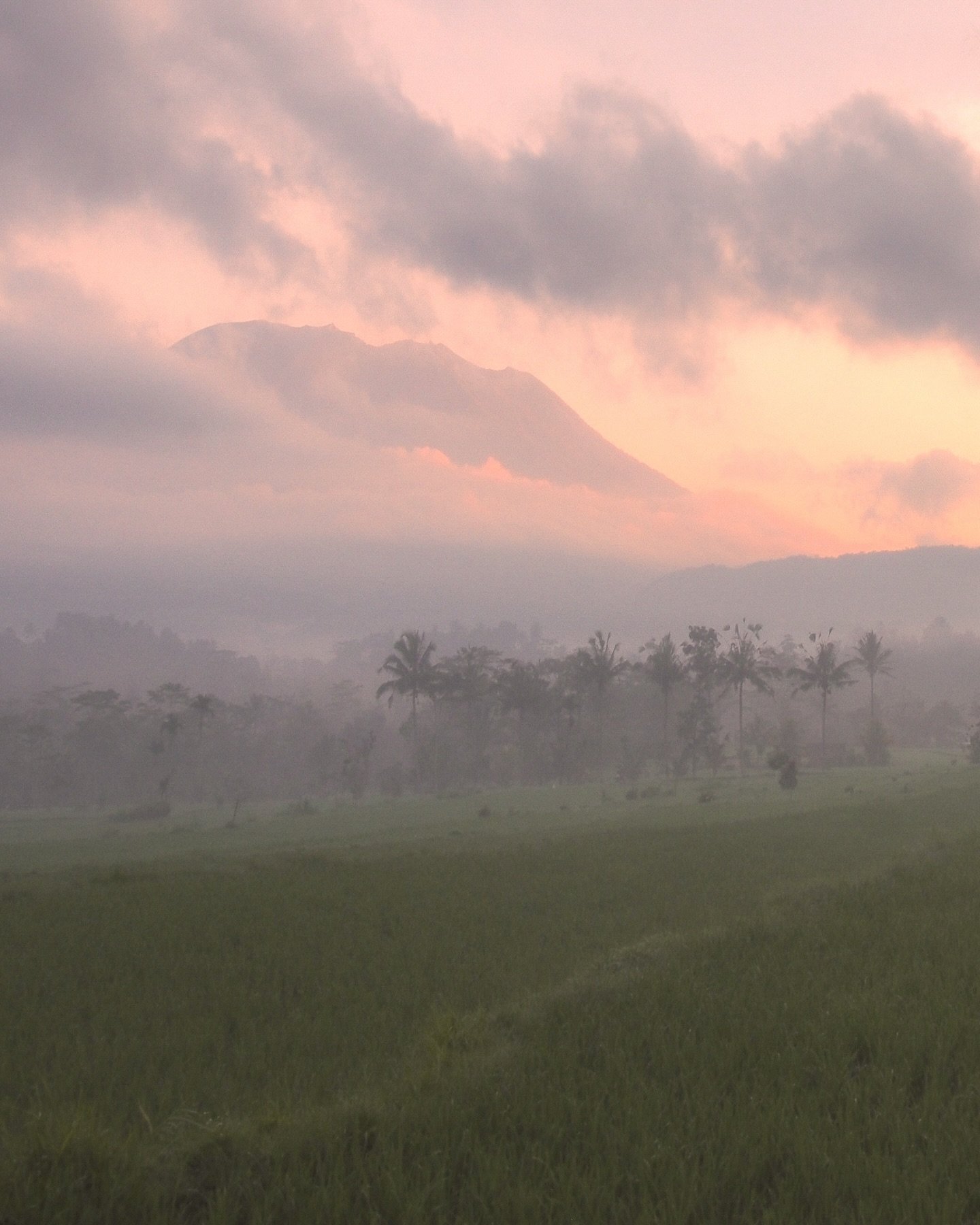 A dreamy morning in Bali. 

Waking up to a view like this doesn&rsquo;t get much better. We were actually woken up by an earthquake, but it wasn&rsquo;t too serious. 

It&rsquo;s been six years, but we remember this morning like it was yesterday. May