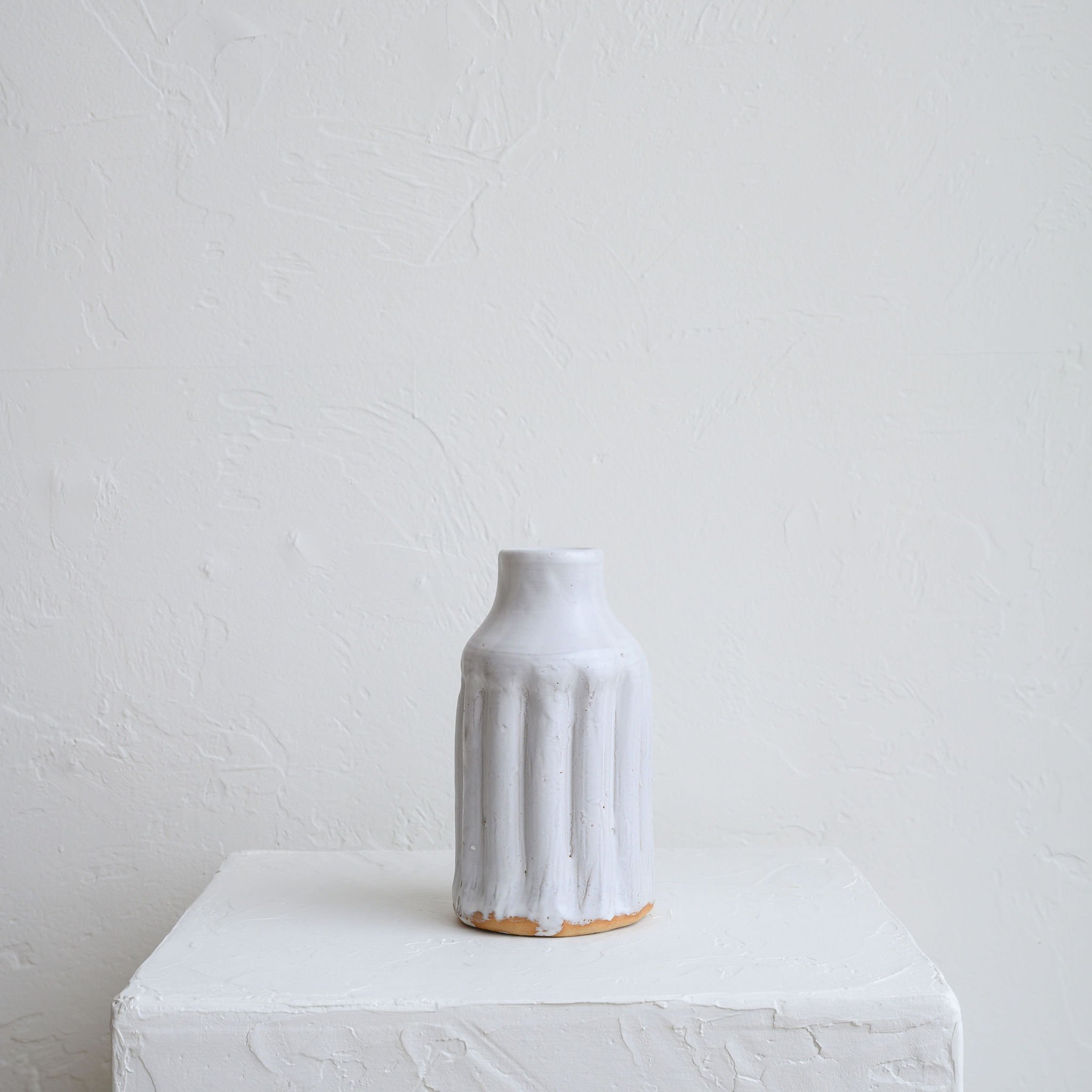 Fluted Vase.