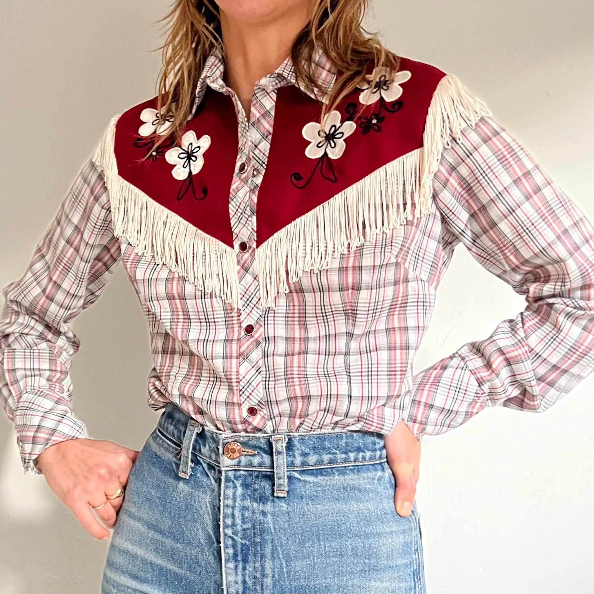 1970s H bar C Rodeo Shirt