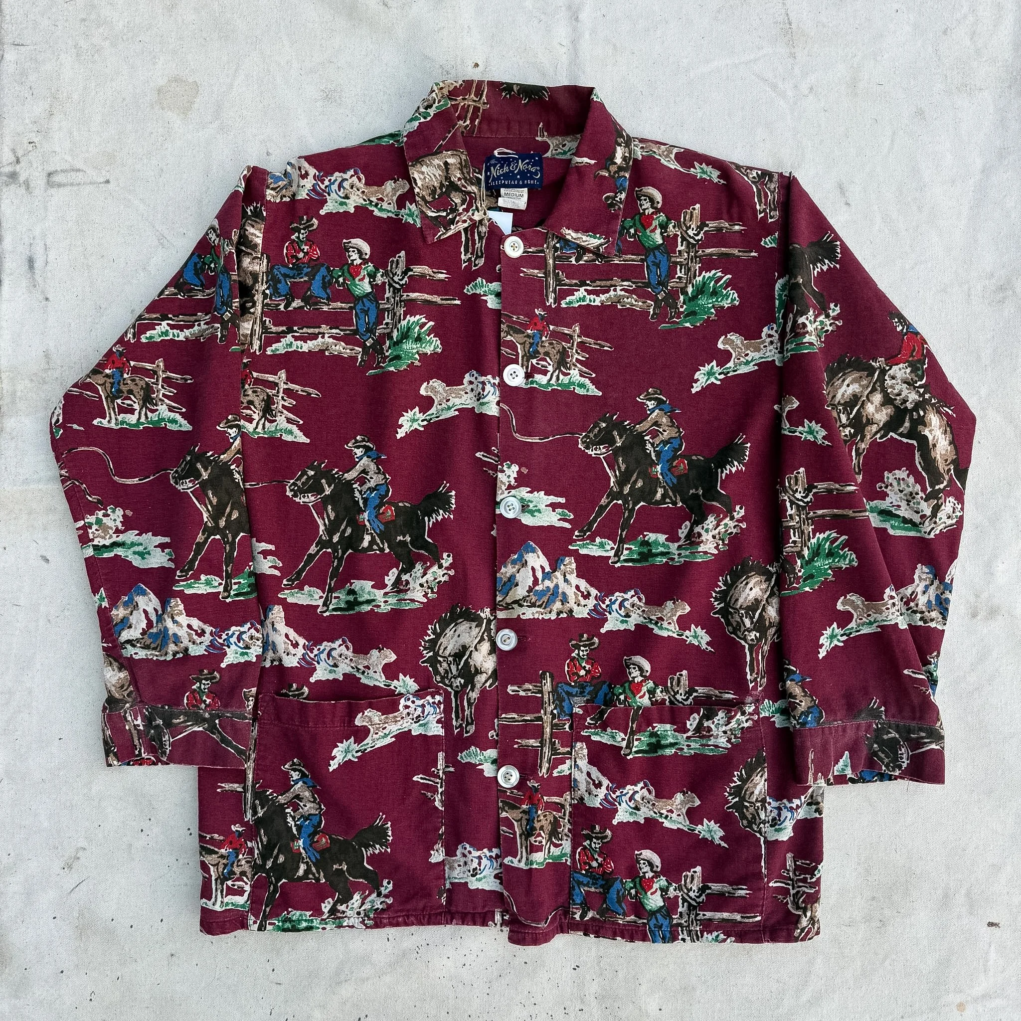 Vintage Cowboy Flannel Jacket