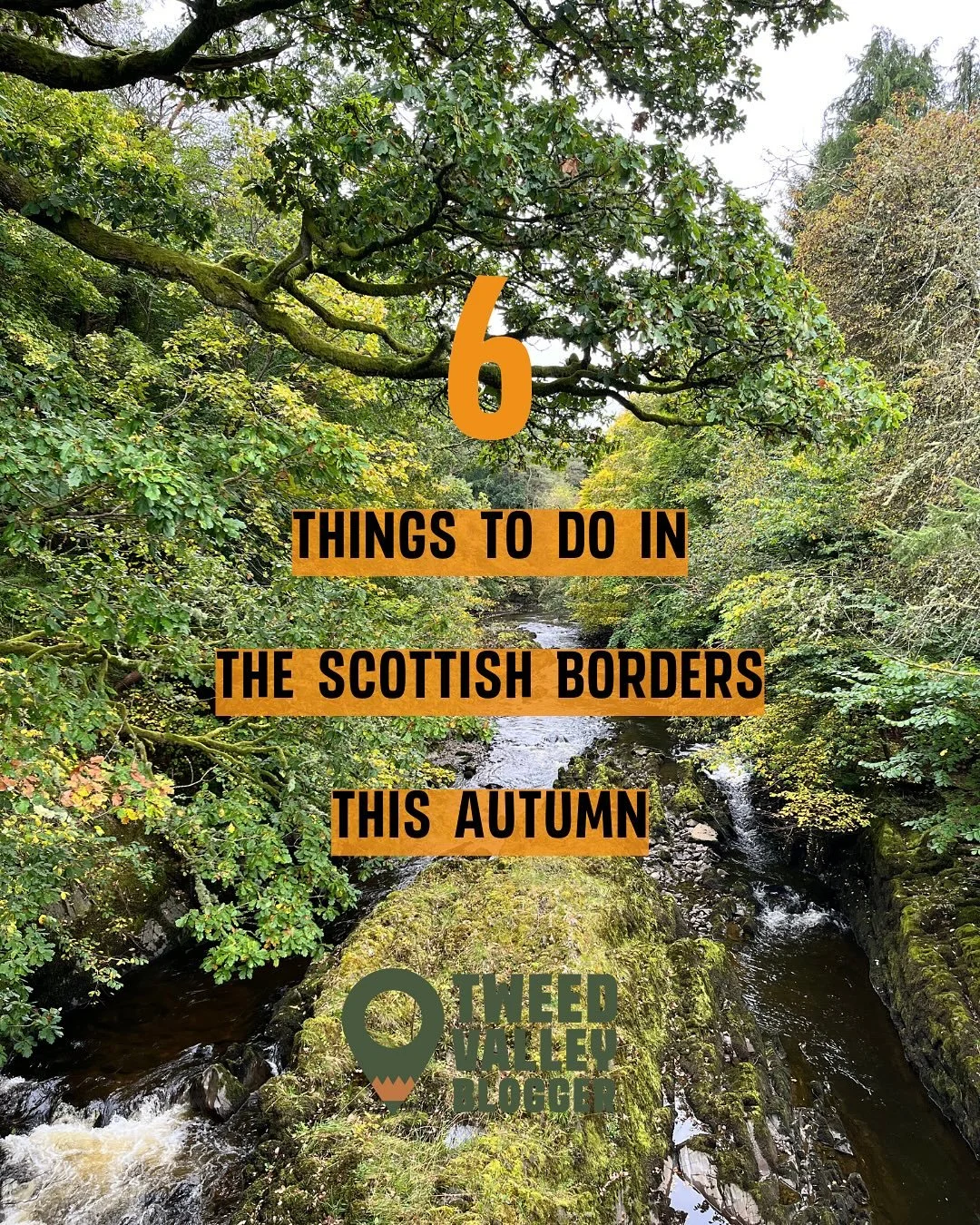 Shamelessly imitating @visitscotland but hey, isn&rsquo;t imitation the sincerest form of flattery!

Get autumnal in the Scottish Borders 🍂

🥾 Hike one of my fave routes, at Dryburgh
📸 Tweed Valley Blogger

🕯️Night tour @neidpath_castle on 30 Oct