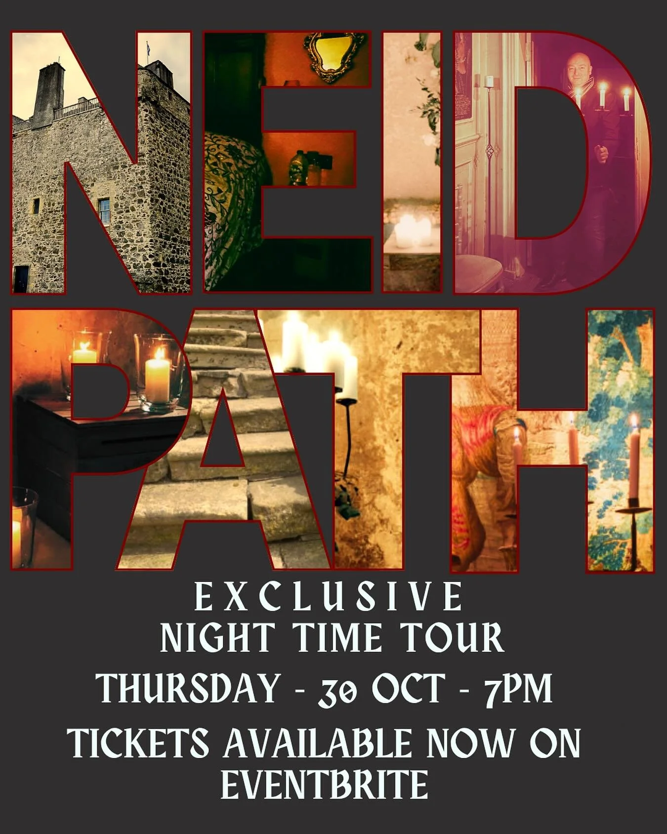 After the success of last year&rsquo;s torchlit tour of @neidpath_castle we are back again!  The castle takes on a very different feeling at night and this guided tour aims to share that special atmosphere with you. 🕯️ 

ℹ️ We will share a few of th