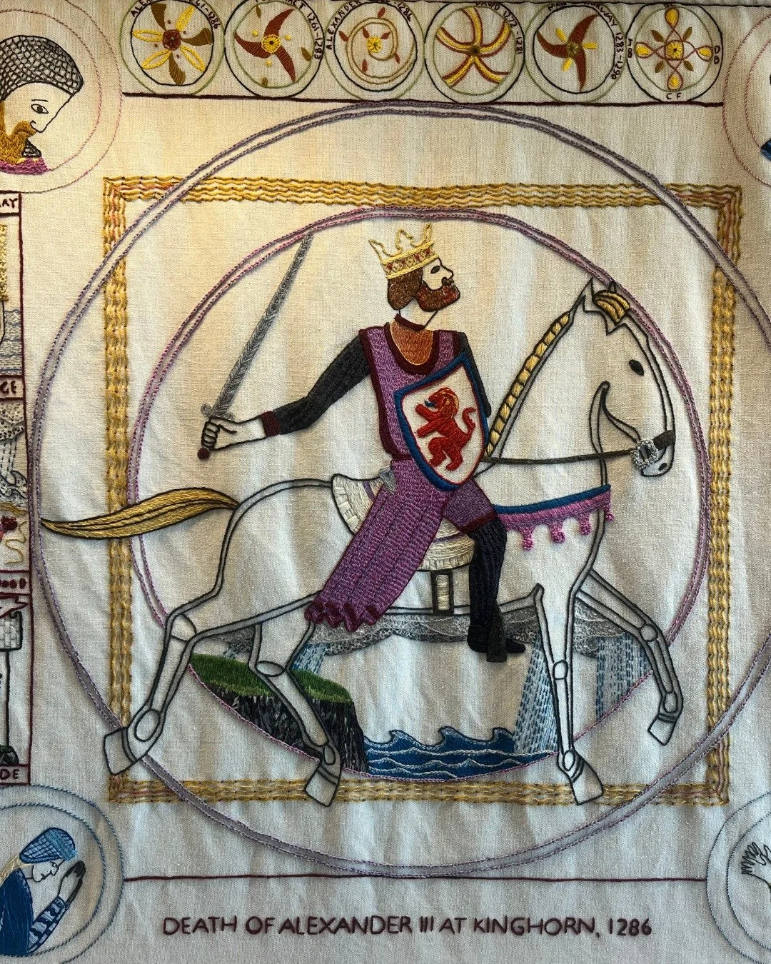 The Death of Alexander III at Kinghorn 1286
Scotland and England enjoyed a rare stretch of peace, national confidence, and relative prosperity under King Alexander III. Sadly, it all came crashing down quite literally when Alexander and his horse pl