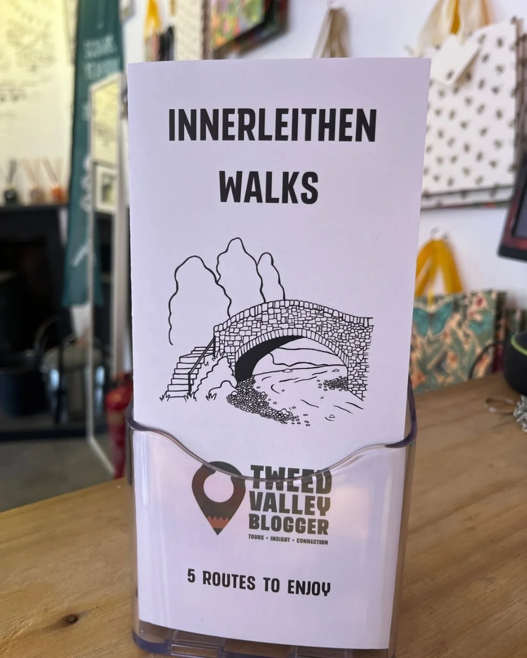 3 months of &lsquo;Innerleithen Walks&rsquo; 🥾 

It&rsquo;s 3 months today since we launched the Innerleithen Walks leaflet at @the_hub_innerleithen and I&rsquo;ve marked the occasion by dropping off the final batch of the print run today. 

Over 10