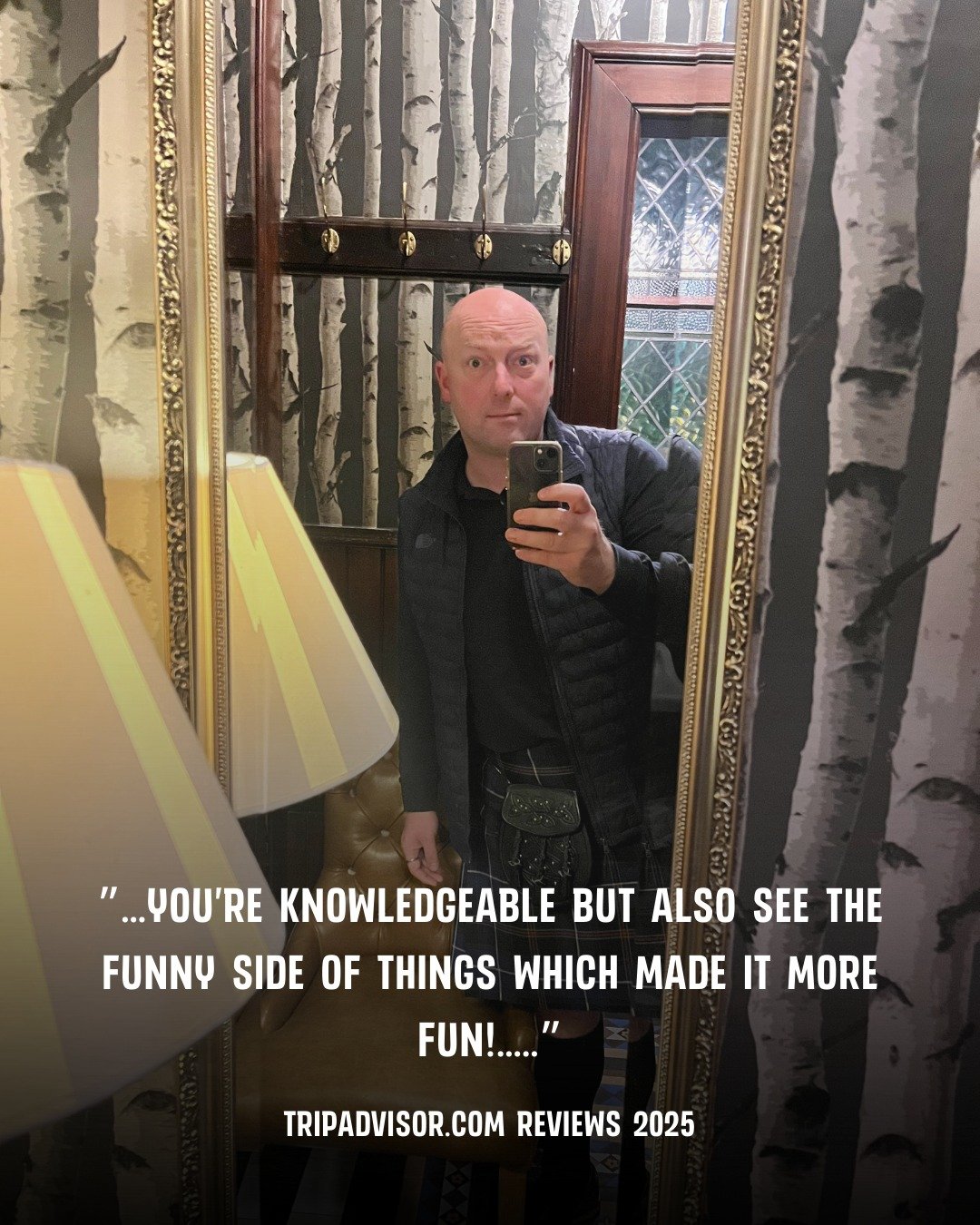 My tours, in their words.  Highlights from my 2025 guest reviews.

Stories with a grin.  Fun and laughter is a key part of my tours - history and hospitality! 

Now booking for 2026

#tweedvalleyblogger #tweedvalley #visitscotland #scotlandstartshere