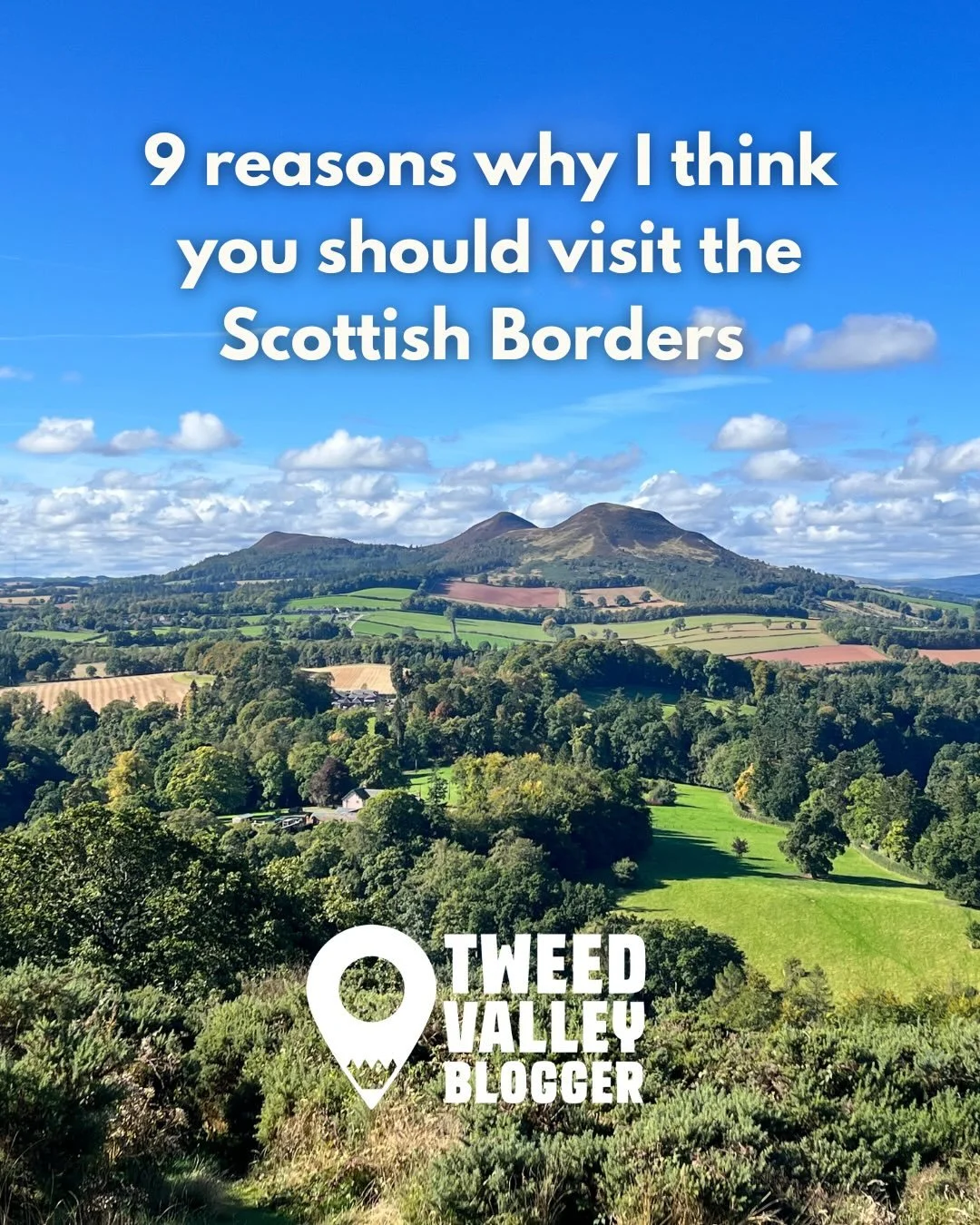 Visit Scotland shared a brilliant post last week encouraging their followers to, well, visit Scotland.  Suitably inspired, here is my own version which suggests visitors might take the exciting, less travelled road to The Scottish Borders when they c