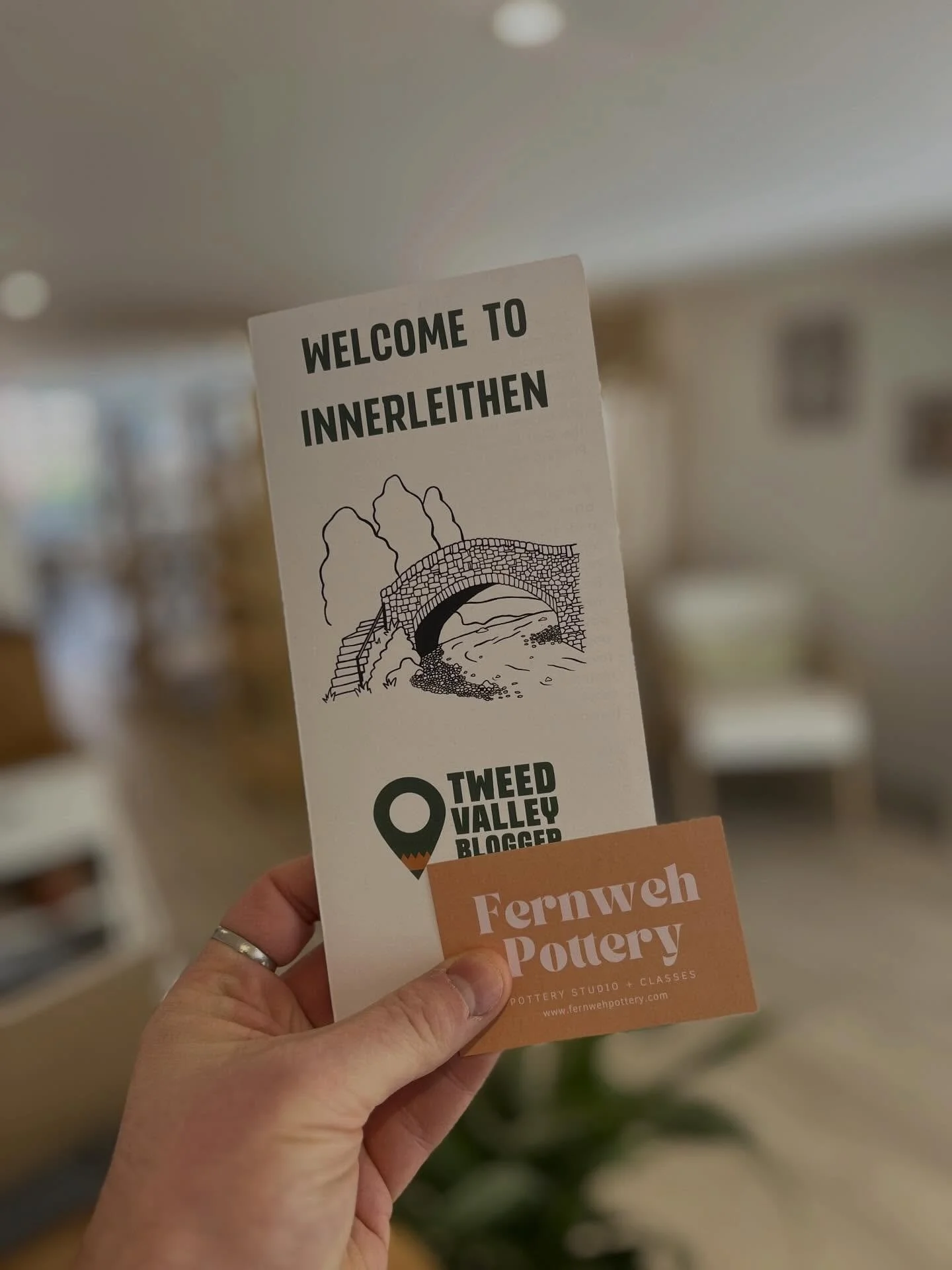 Thanks to Fernweh Pottery for stocking my Welcome to Innerleithen leaflet. 🙌

Since moving to the High Street in July 2025, Jenny&rsquo;s pottery classes and cool ceramics retail shop have been a significant draw for bringing visitors to the town, a