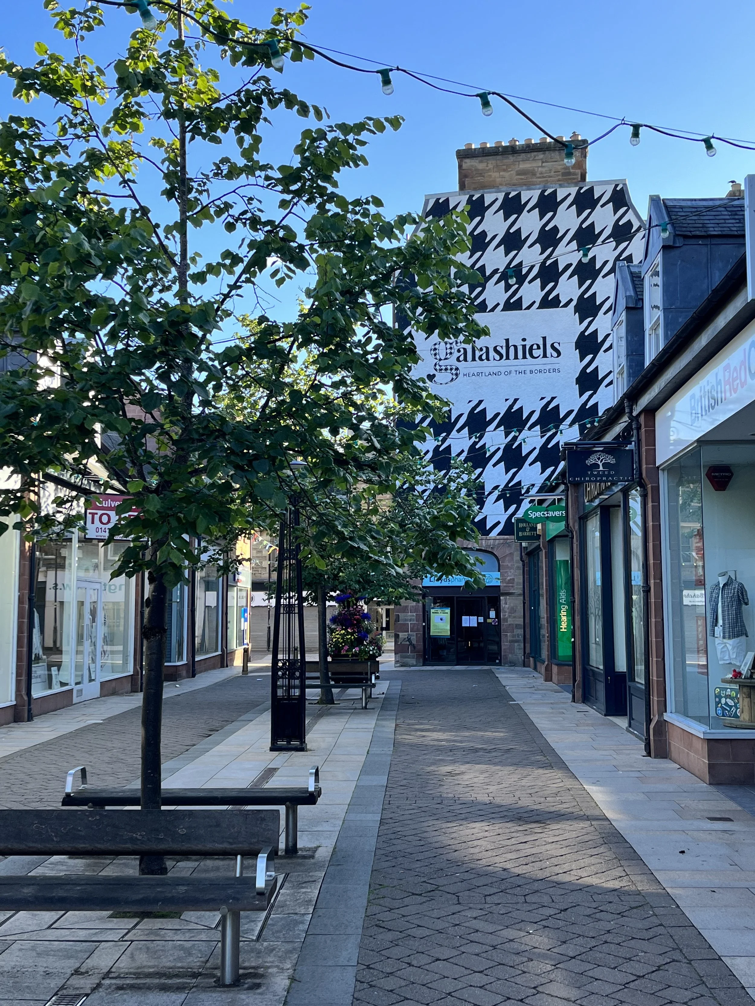 Galashiels Walking Tour and July reflections…
