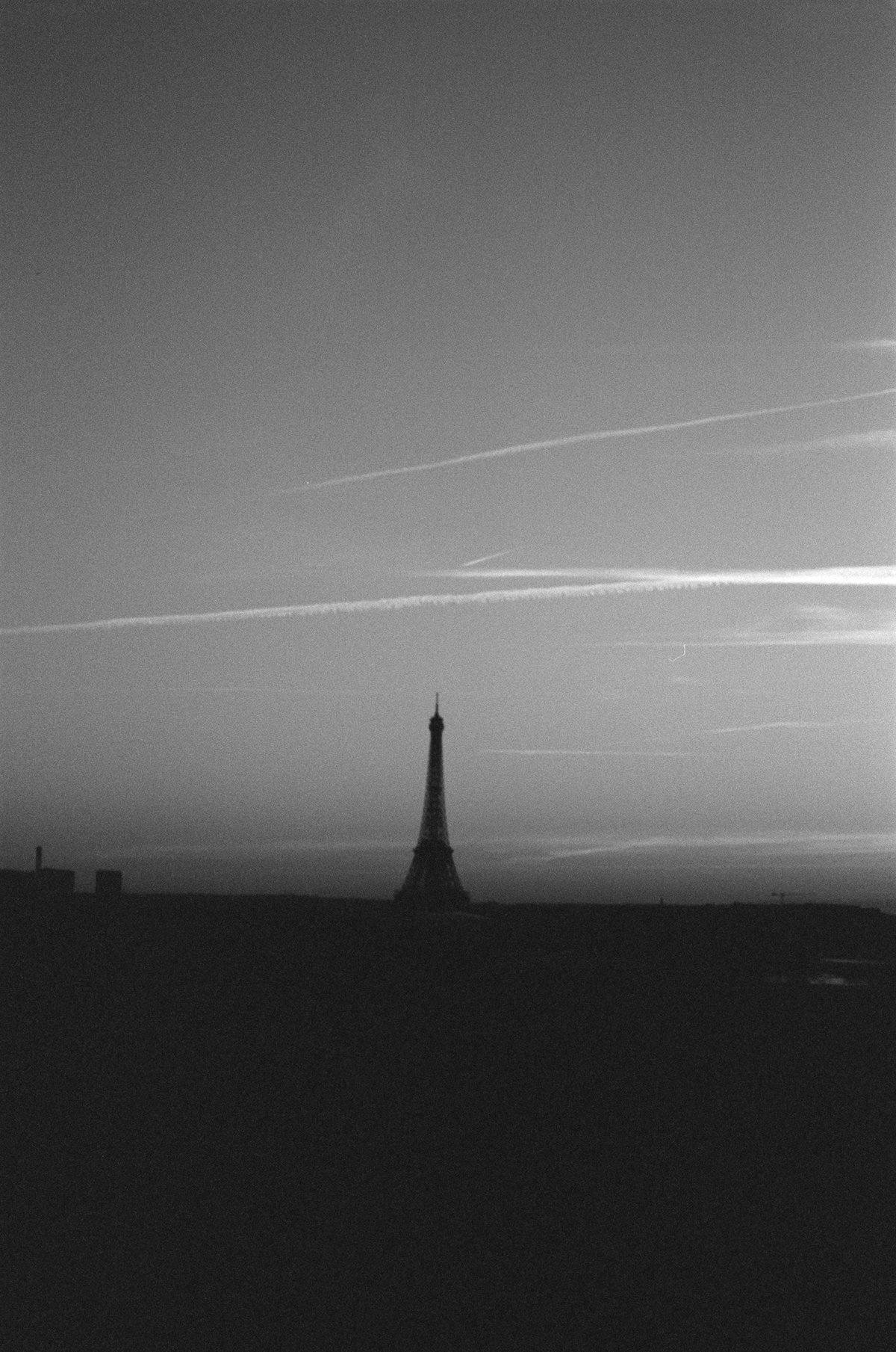 Eiffel Tower, last light