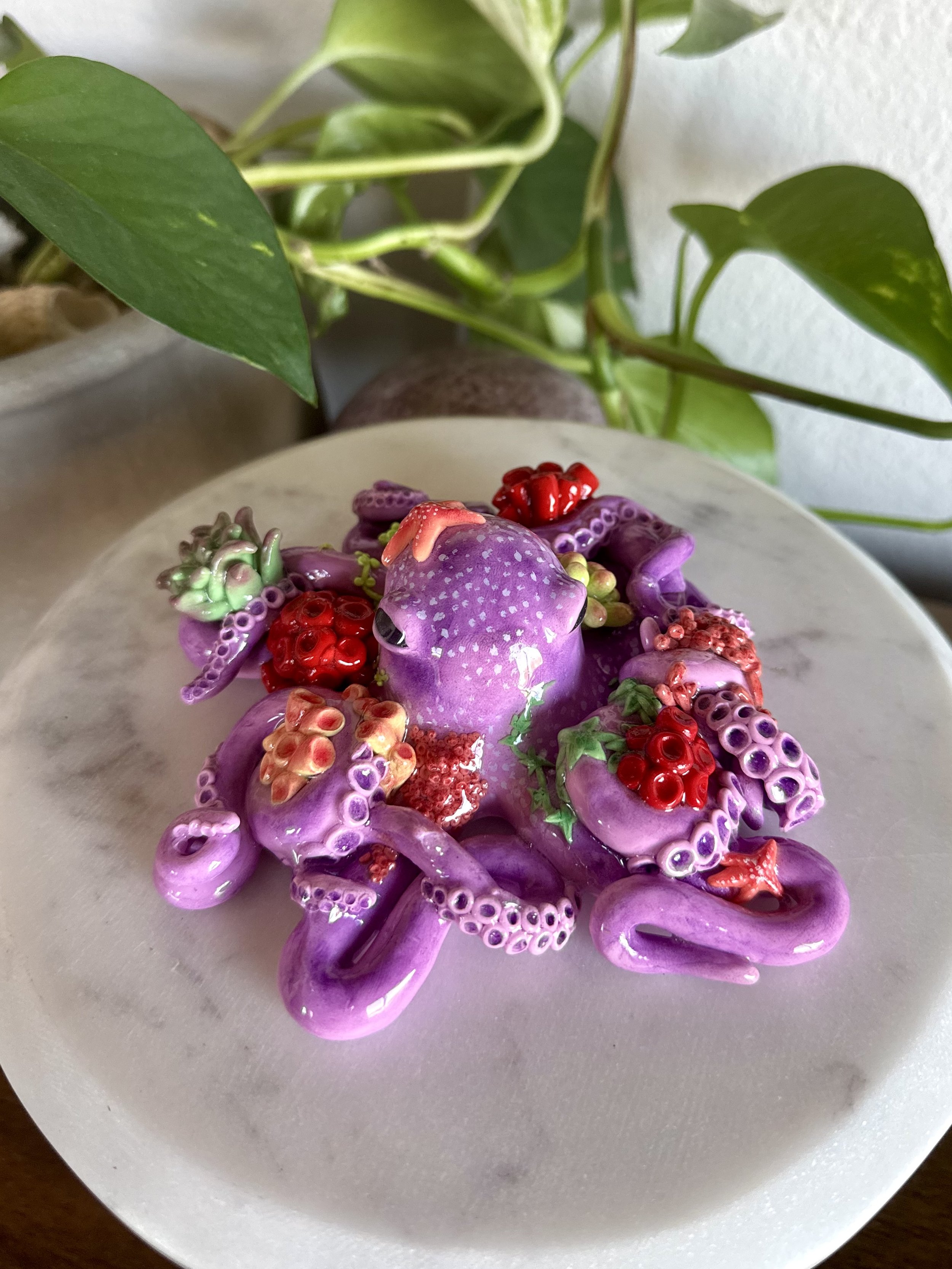 “Tangled in The Tide” - Octopus Decor