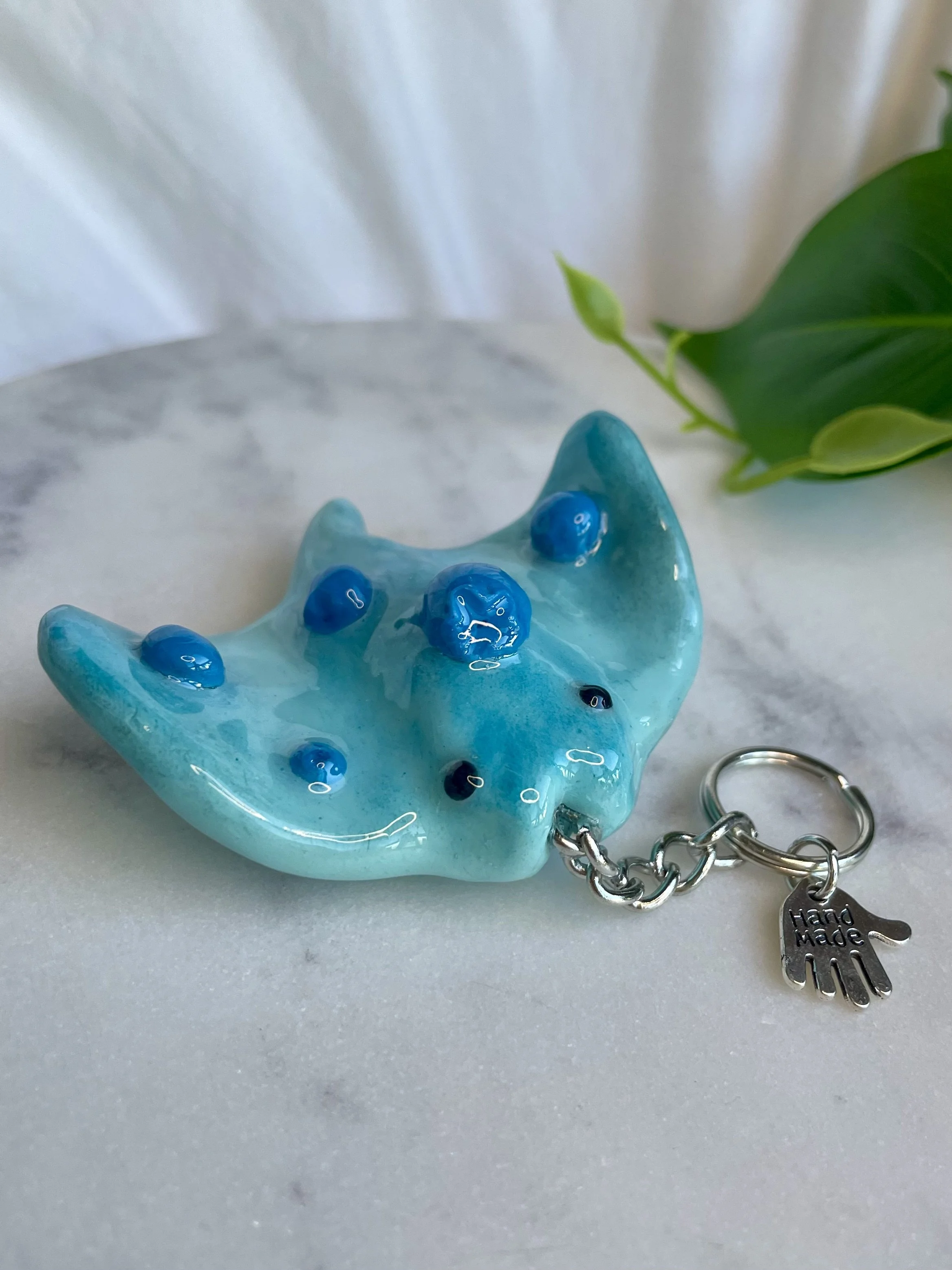 Blueberry Stingray - Keychain