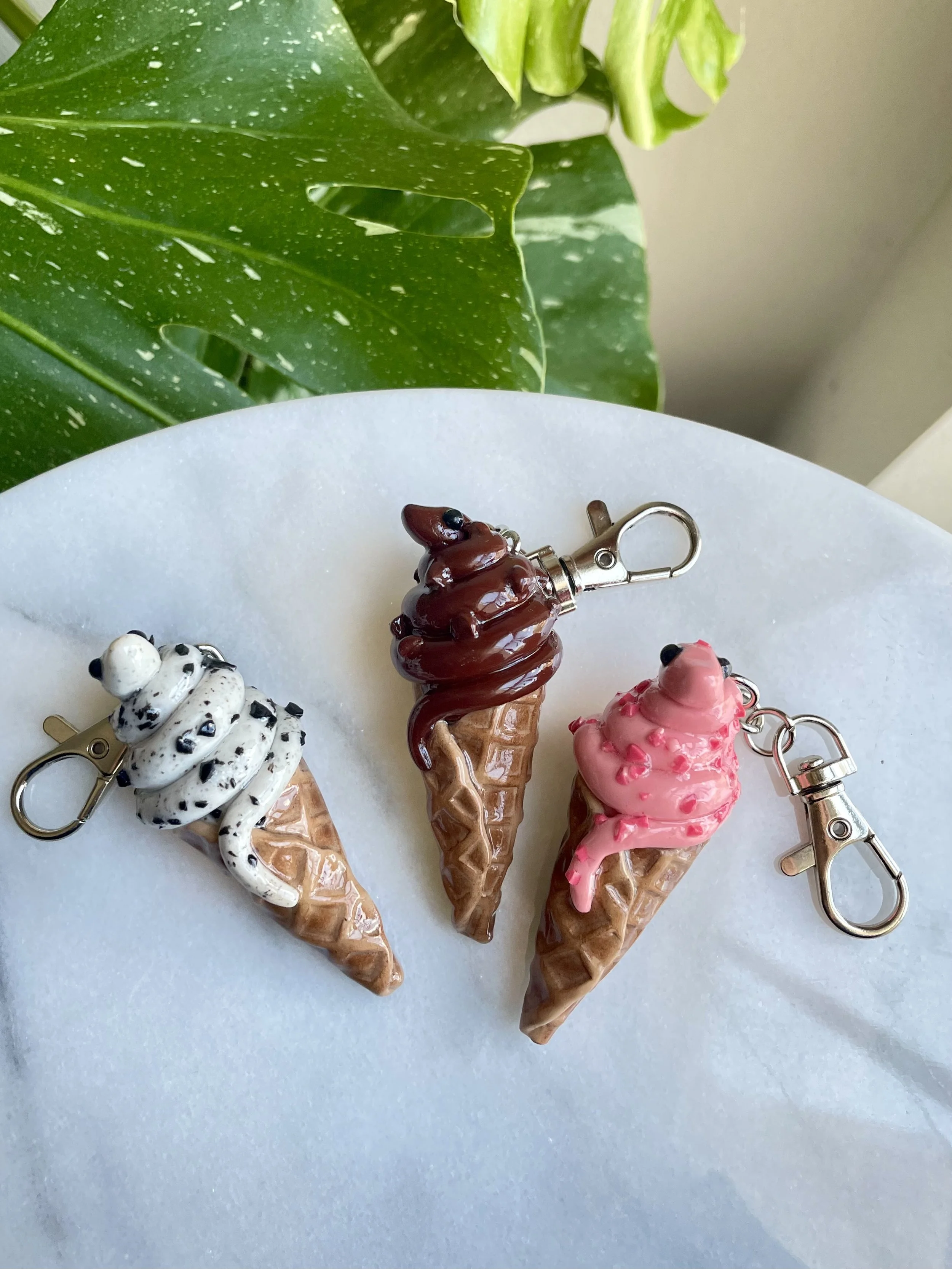 Icecream Snake - Bag Charm