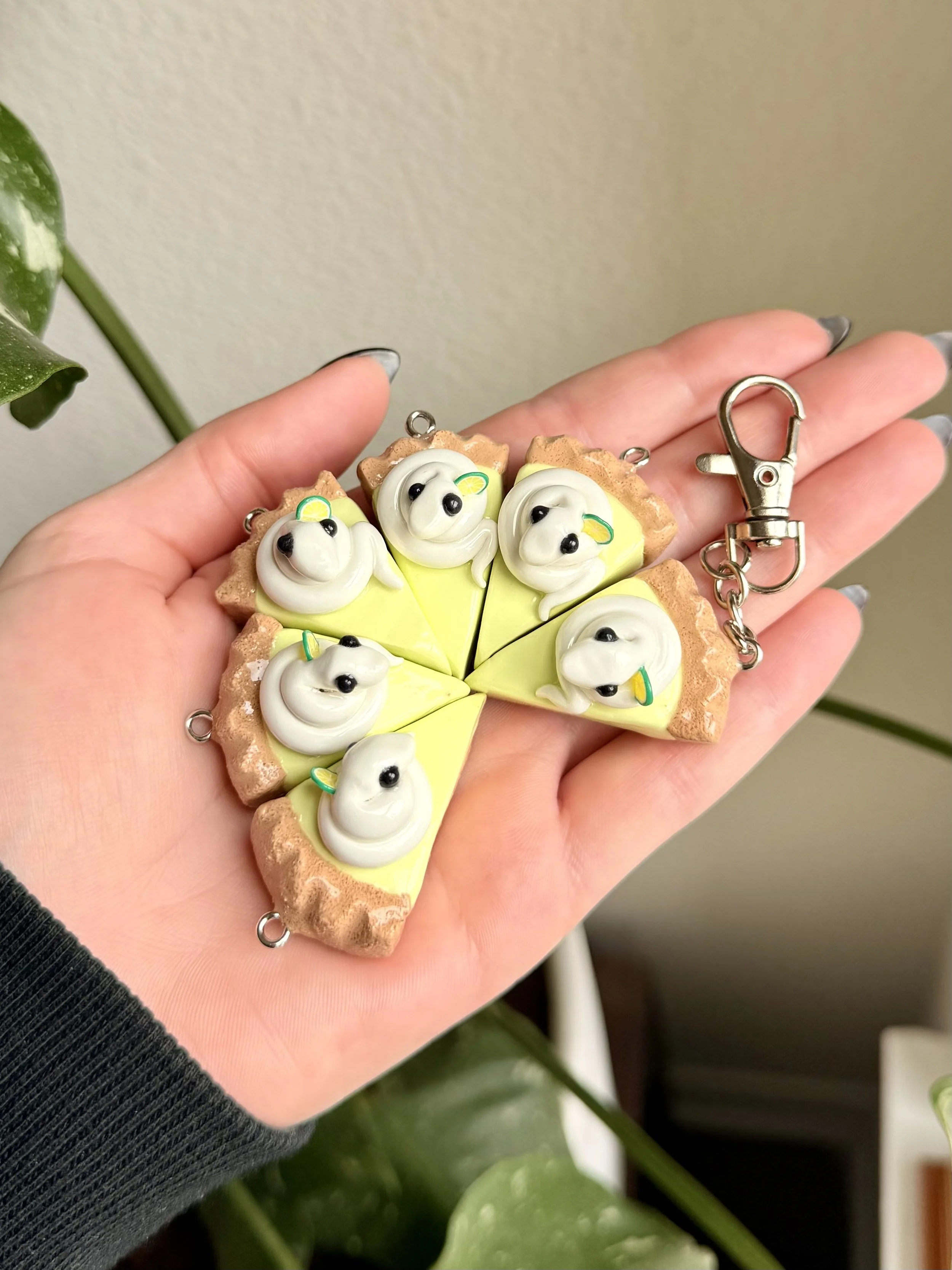 Keylime Pie Snake - Bag Charm