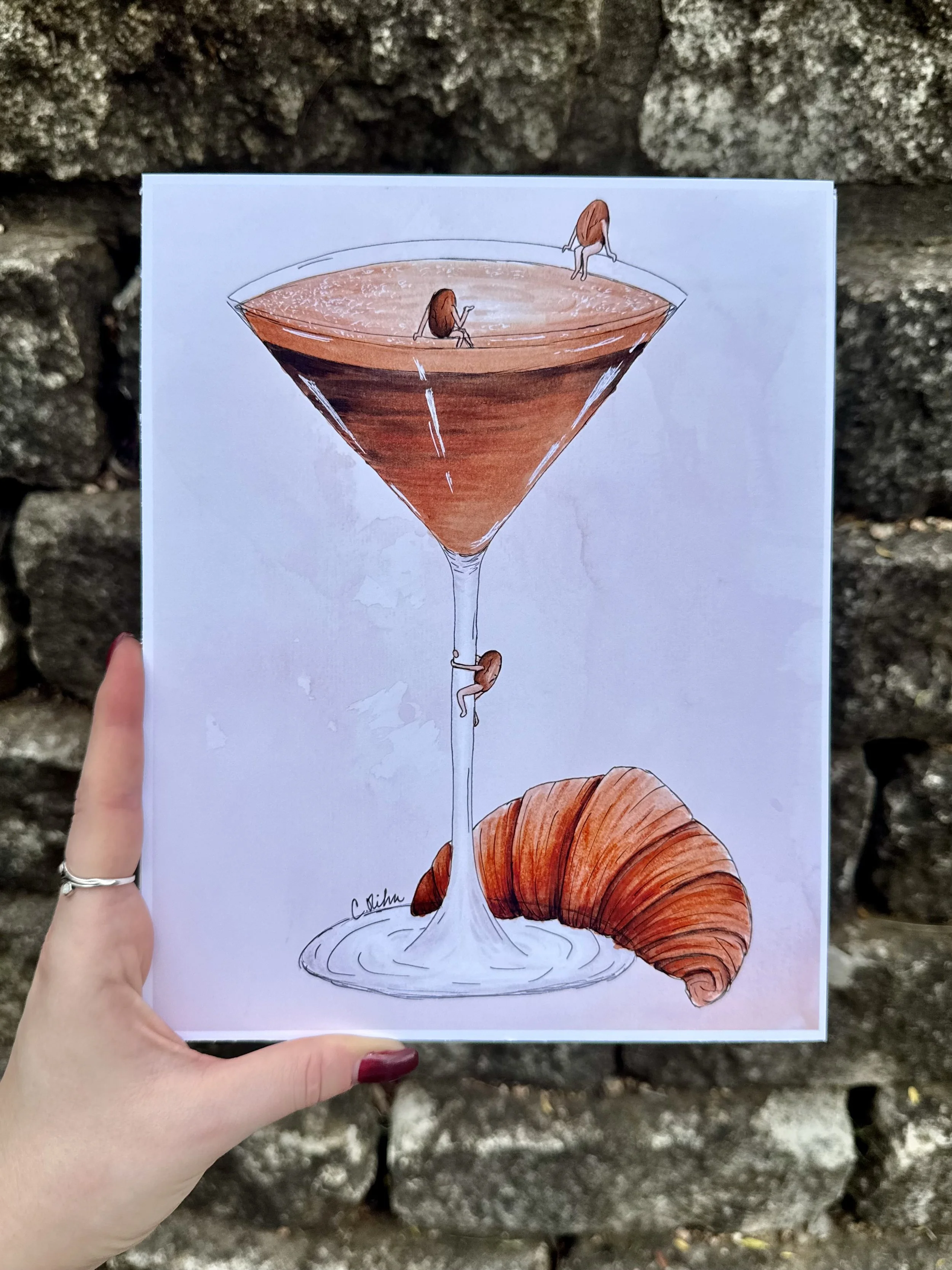 “Espresso Escapade” - Print