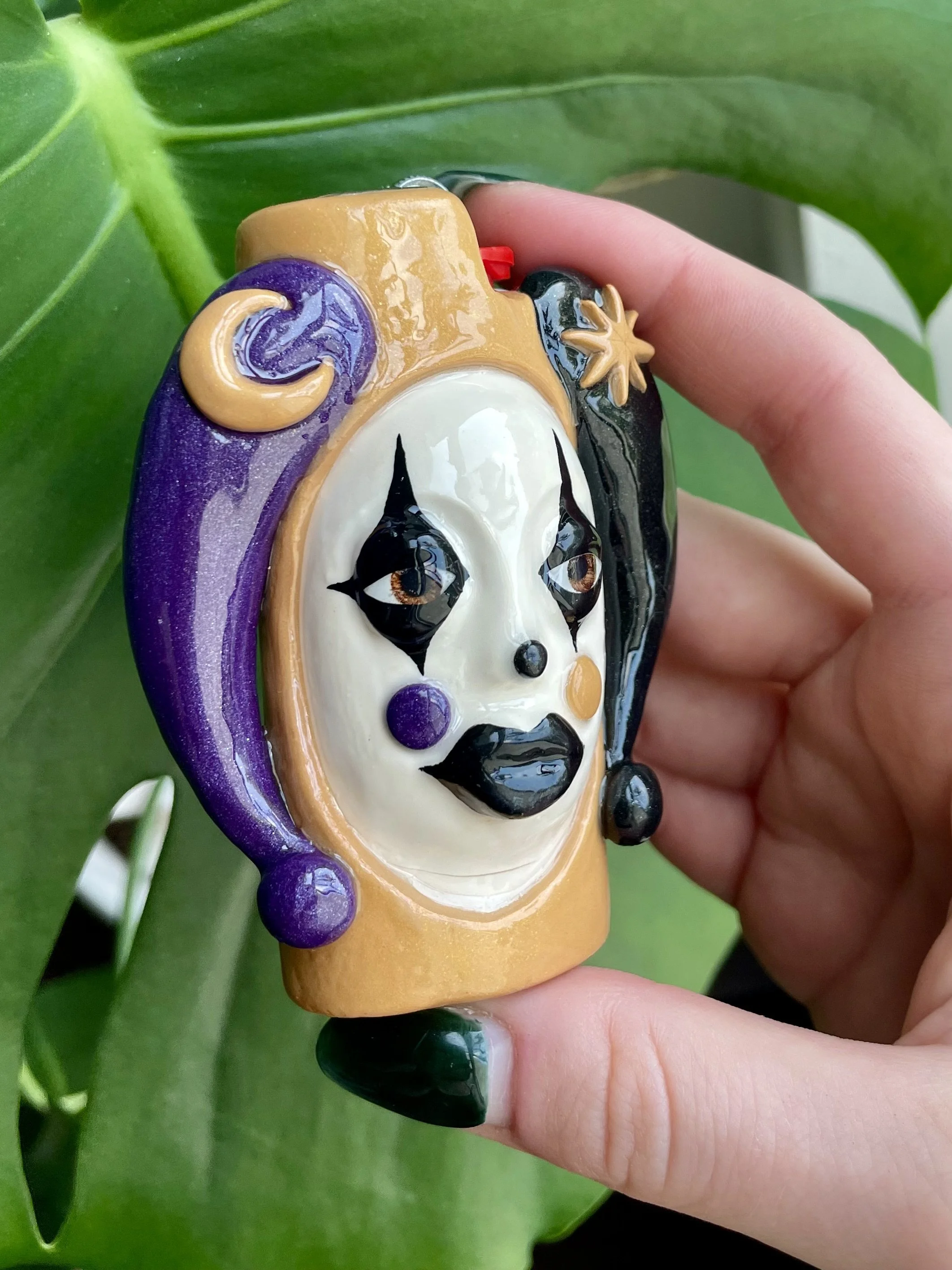 Jester Clown - Lighter Case (Damaged)