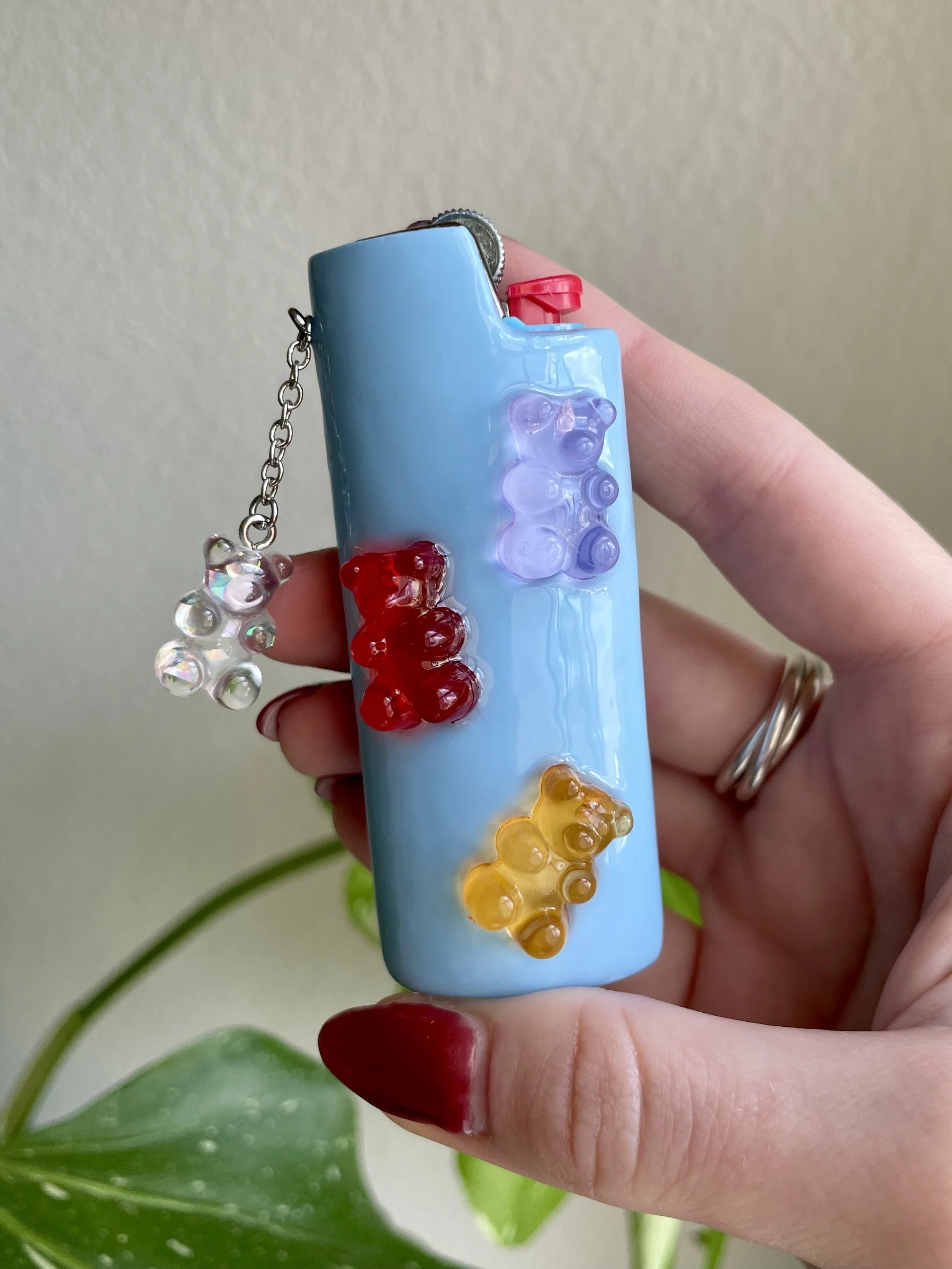 Blue Gummybear Lighter Case - One of One