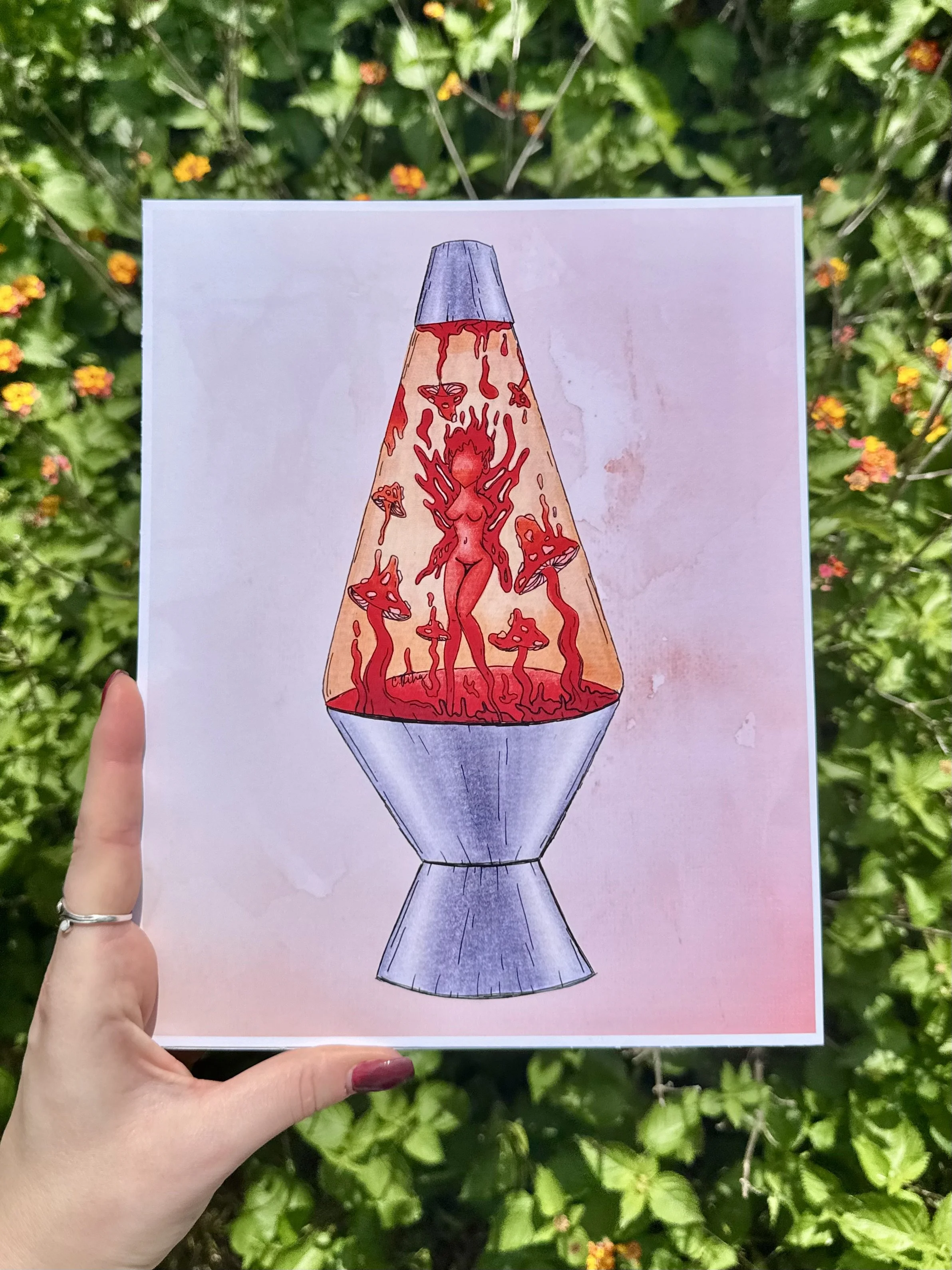 “Red Room Reverie” - Print