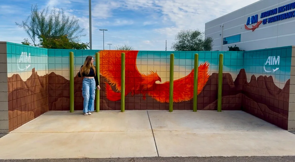 “AIM to Rise above the Sonoran Sun” Mural