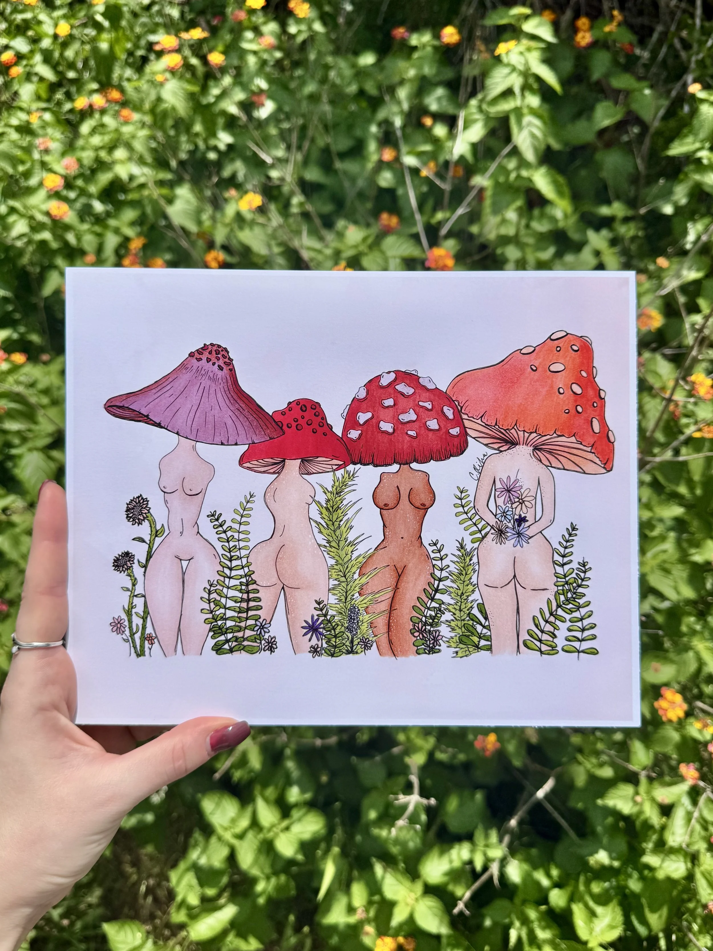 “Shroomie Gal’s” - Print