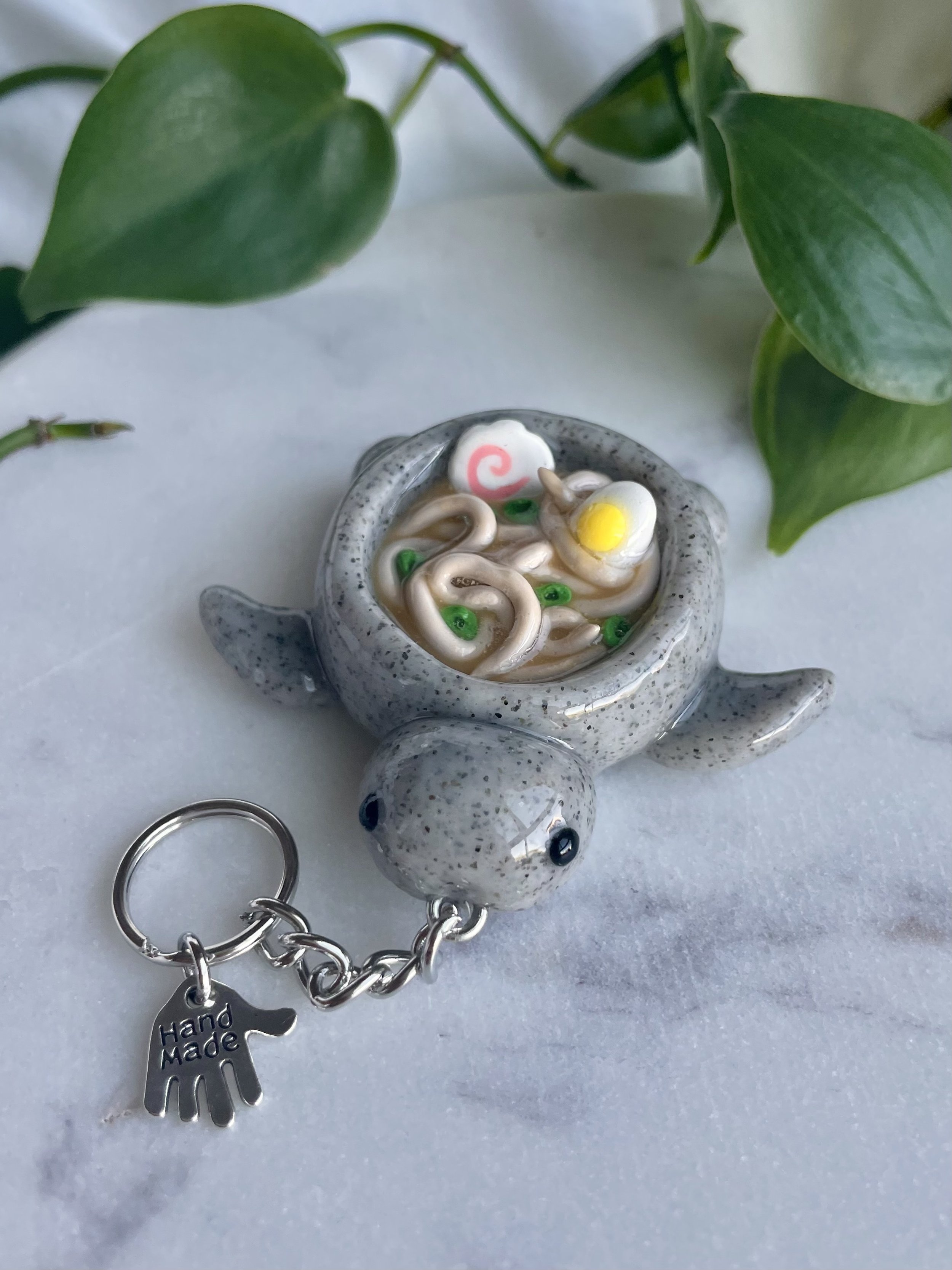 Ramen Turtle - Keychain