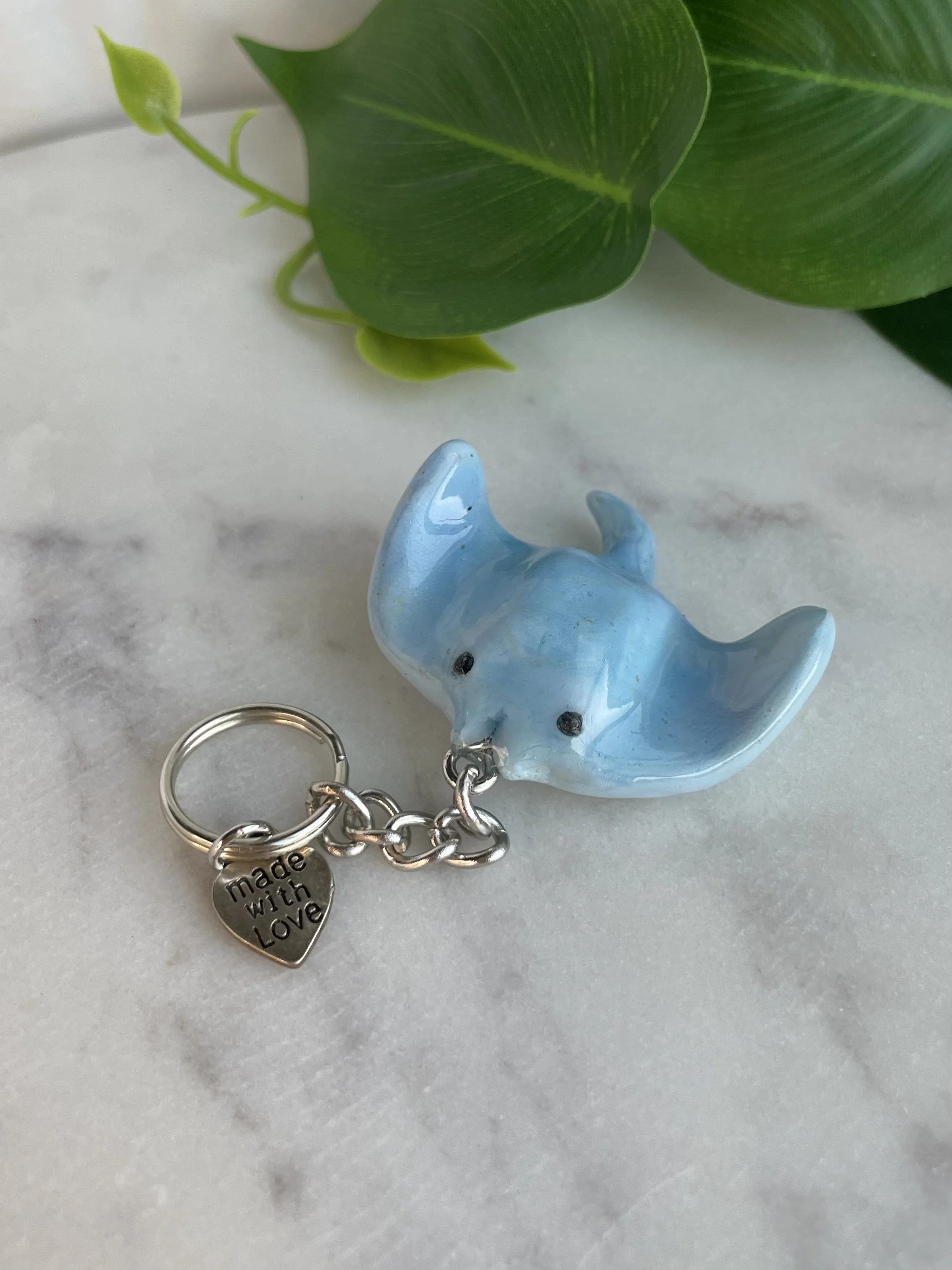 Baby Blue Ray - Keychain