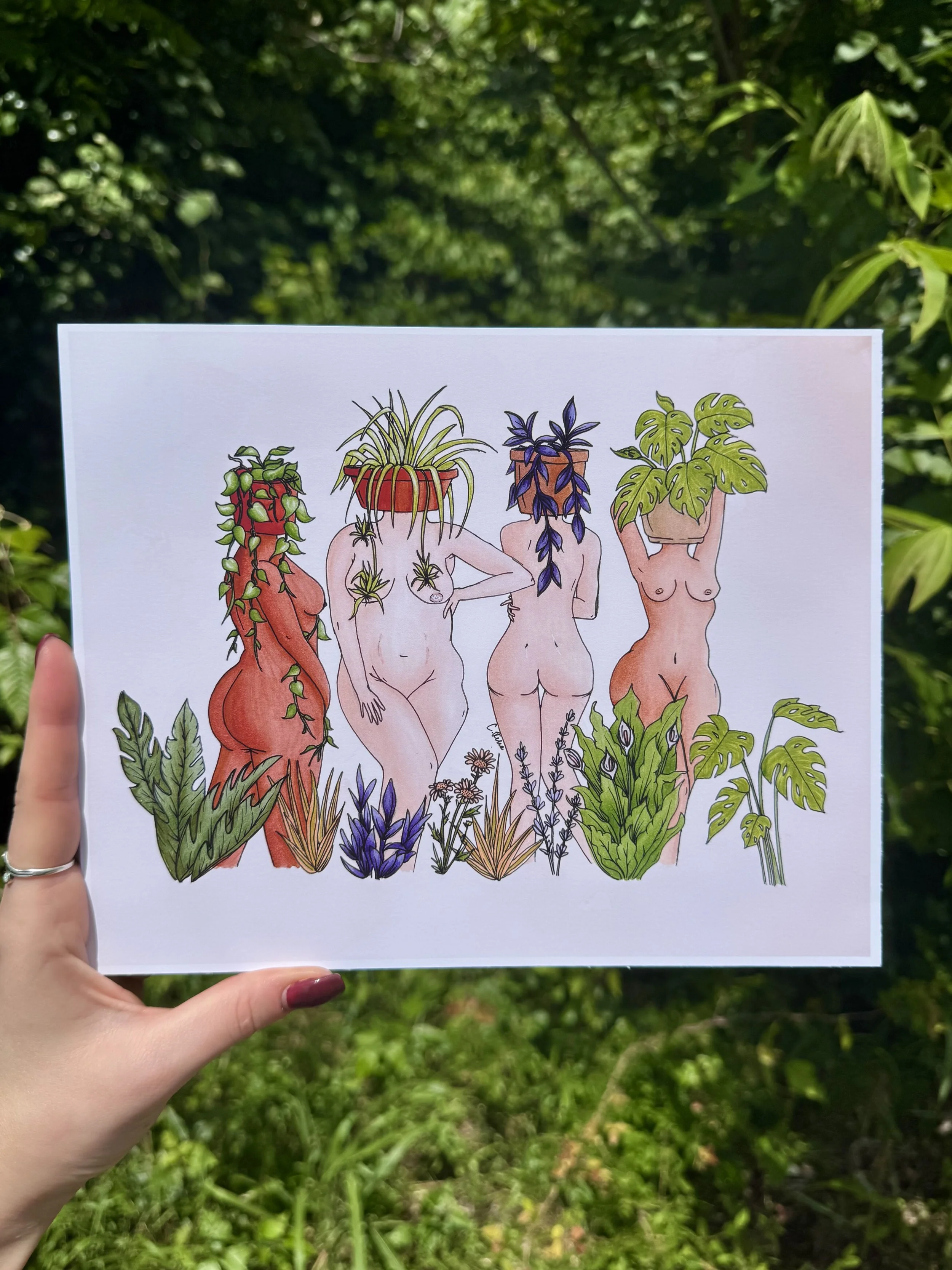 “Nursery Babes” - Print
