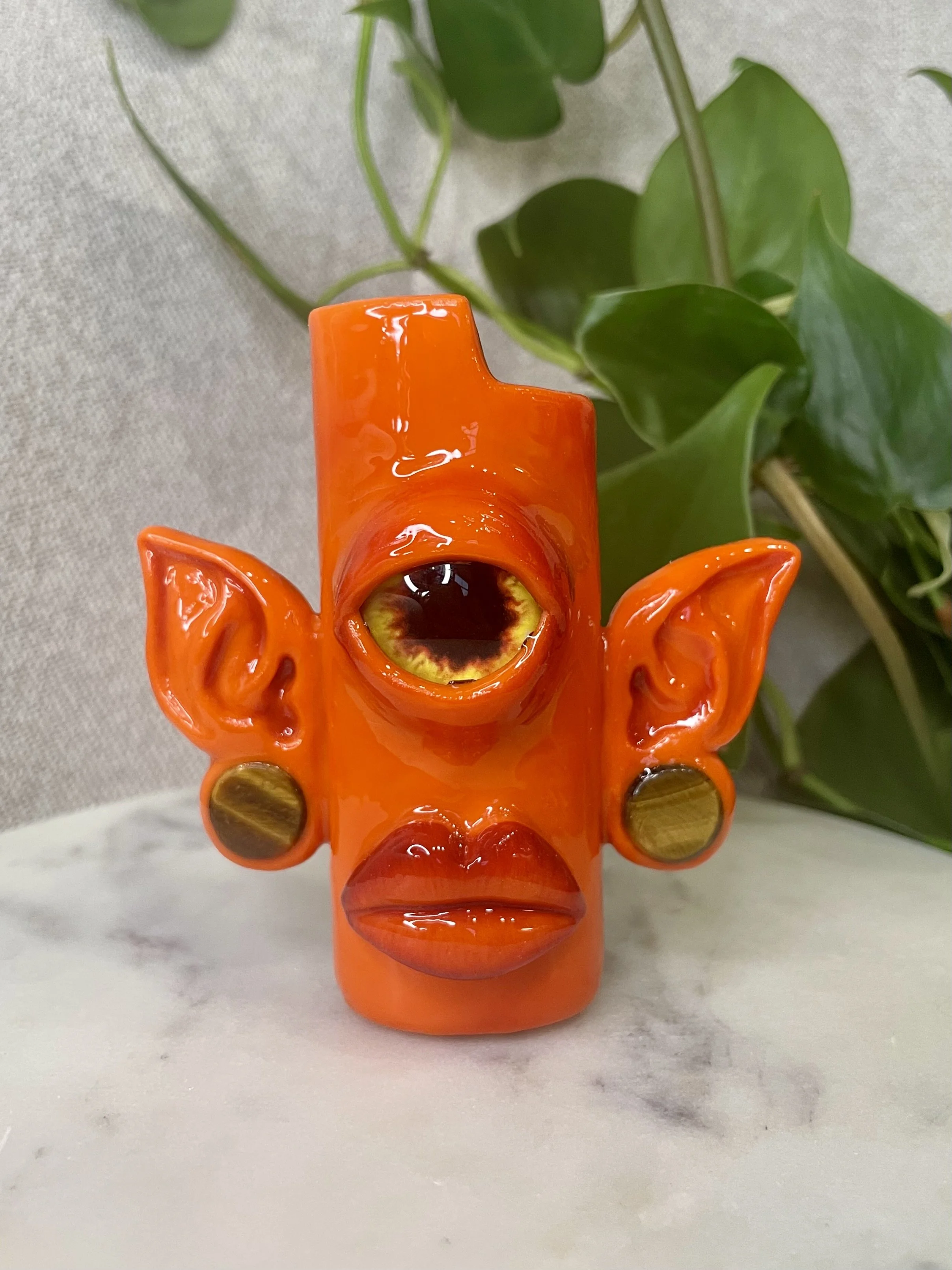 Orange Monster Lighter Case - One of One