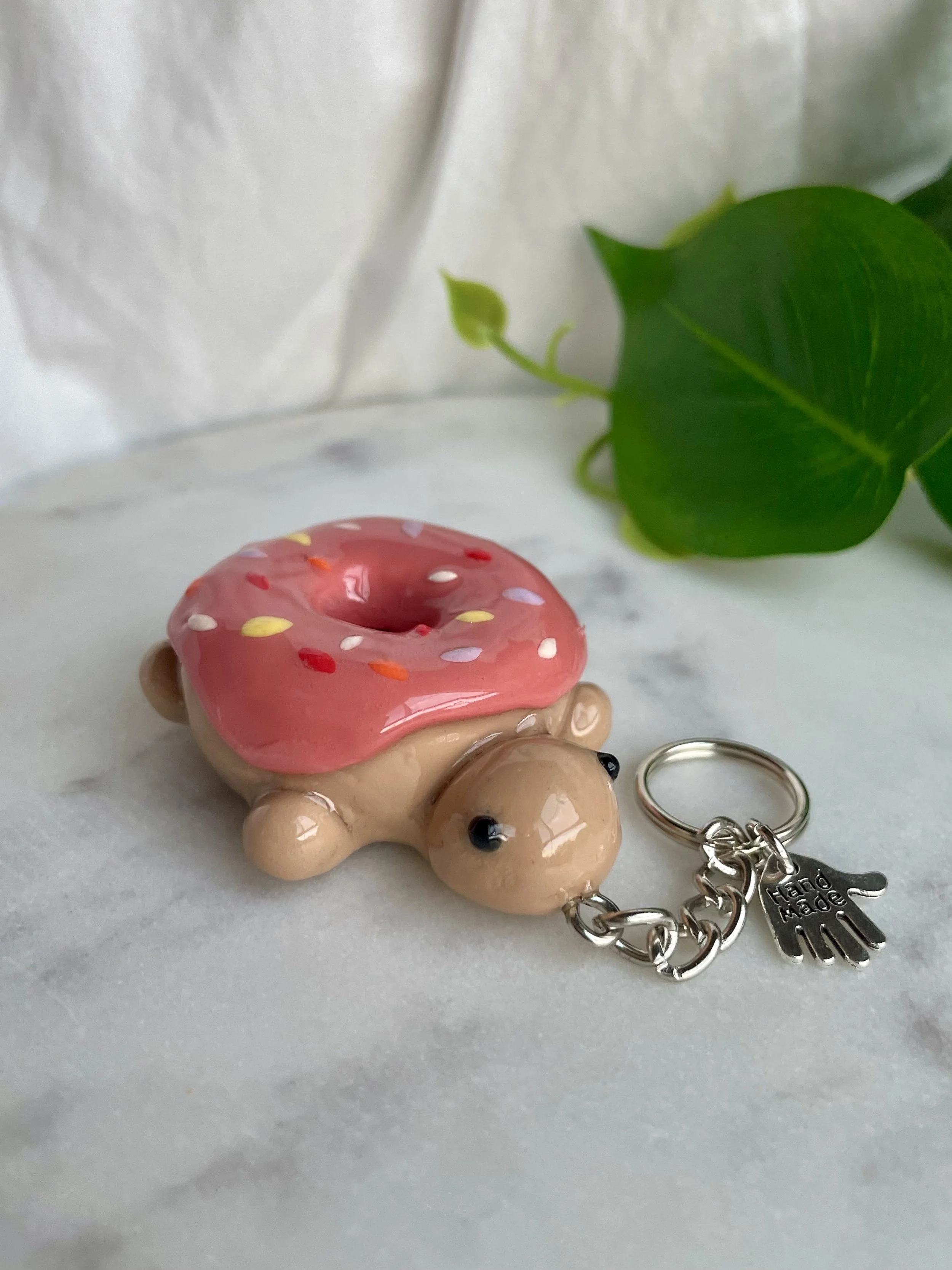 Donut Turtle - Keychain