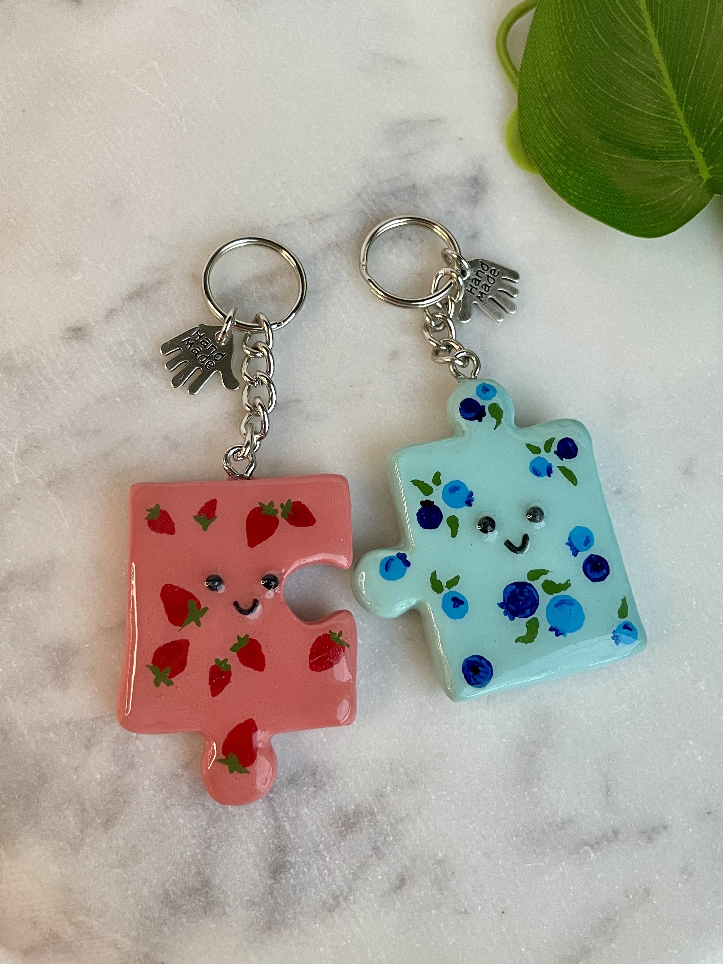 Puzzle Pieces - Keychain Set