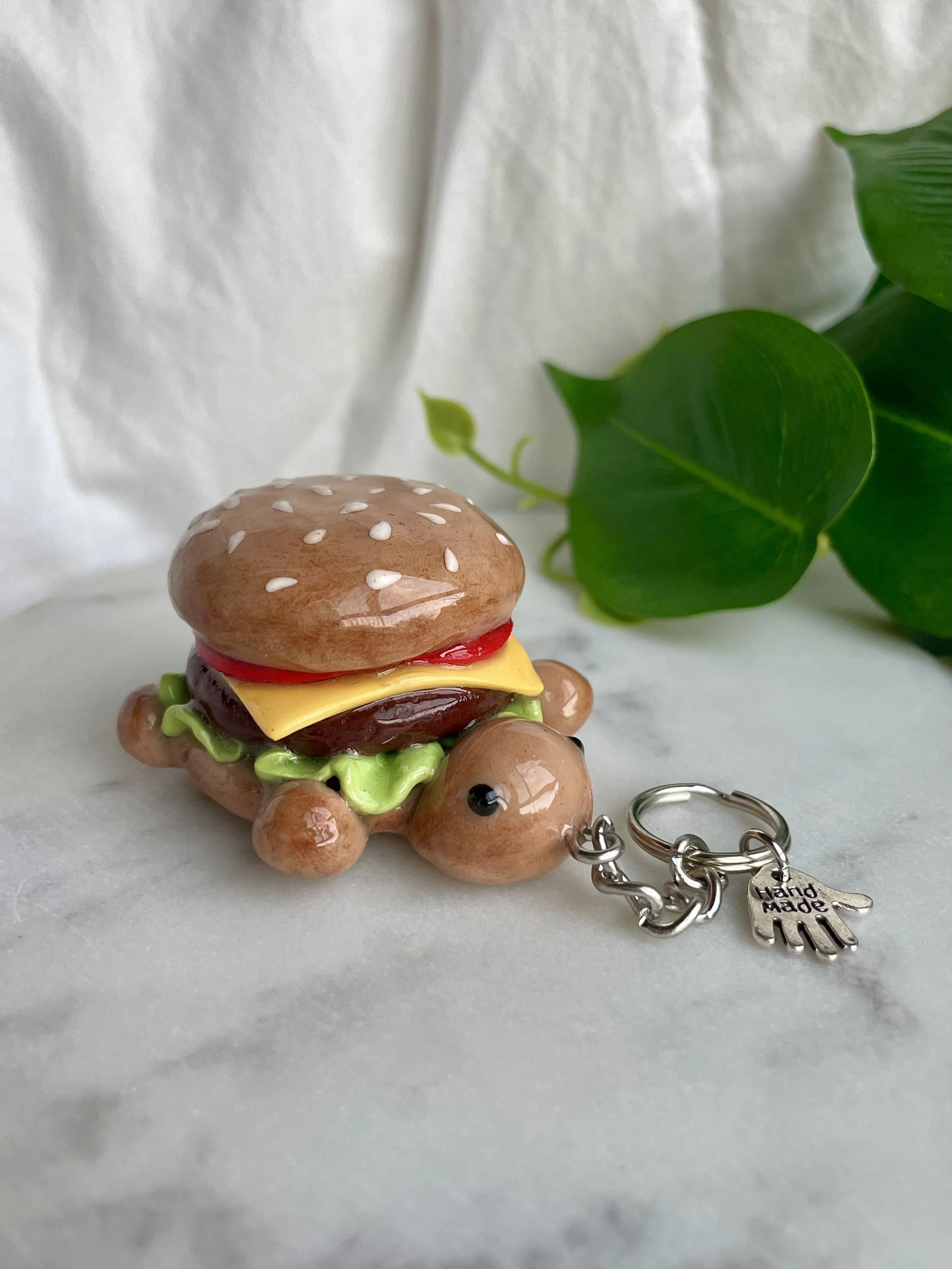 Cheesy Turtle - Keychain