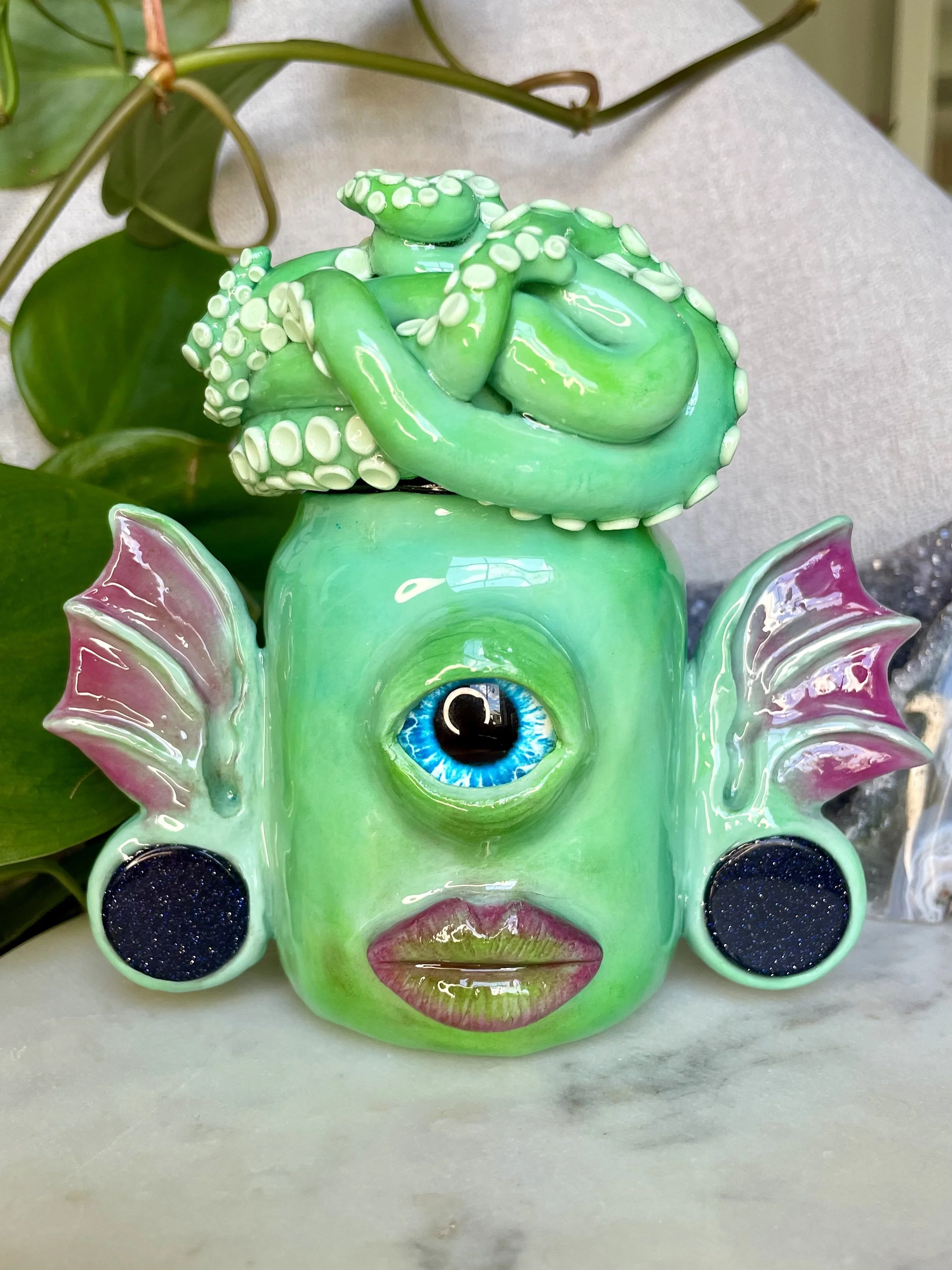 Ocean Monster Jar - One of One