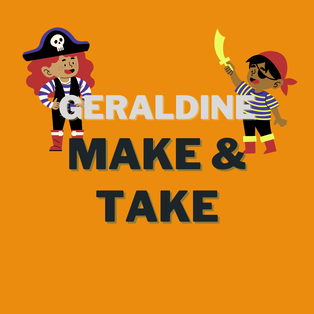 August Make and Take Crafts - Pirates