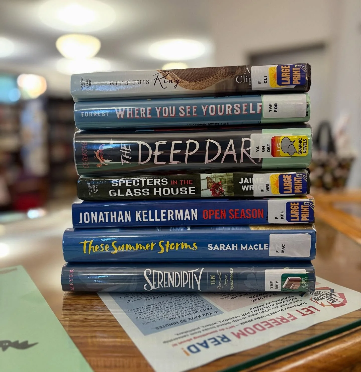 ~Wonder Wednesday~

Do you wonder if you can borrow books from outside of your #locallibrary?

If you are a Chouteau County library card holder you can borrow books from the #fortbentonlibrary, the Geraldine Branch Library or the Big Sandy Branch Lib